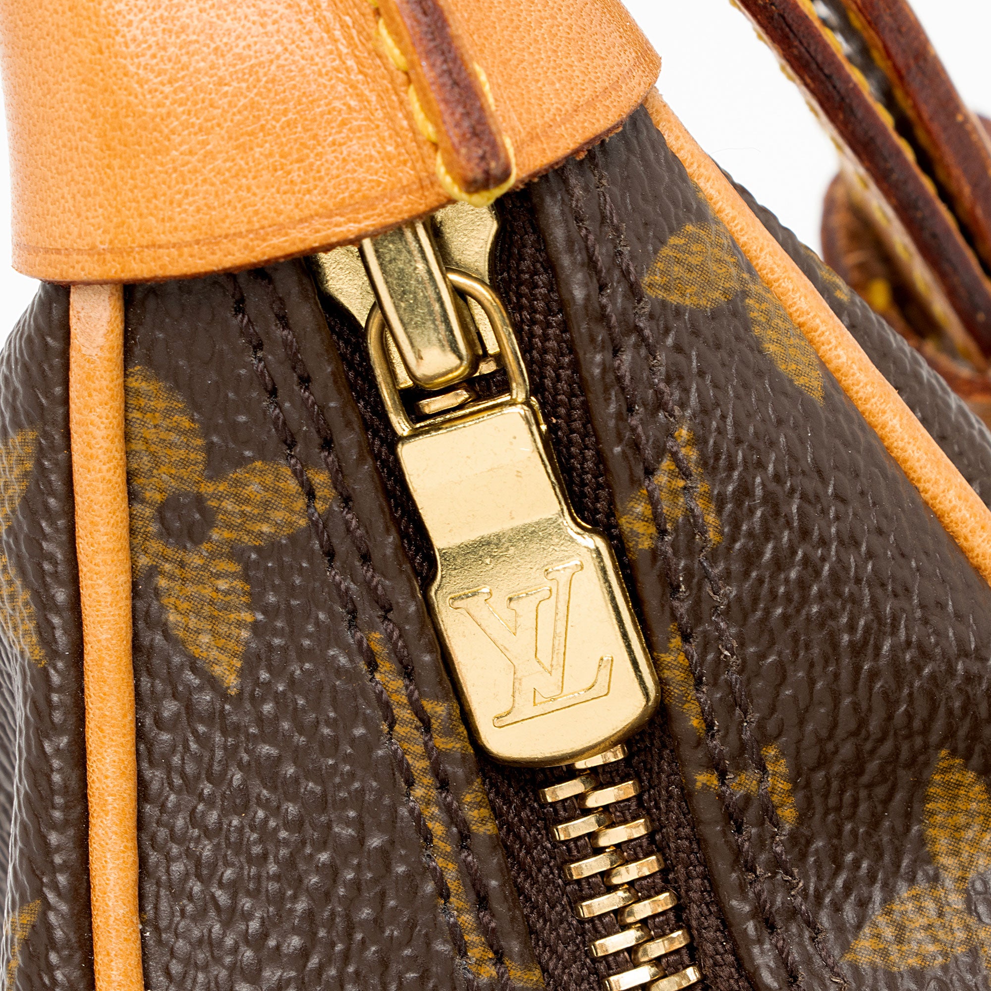 Louis Vuitton Vintage Monogram Canvas Boulogne PM Shoulder Bag (SHF-J630qs)