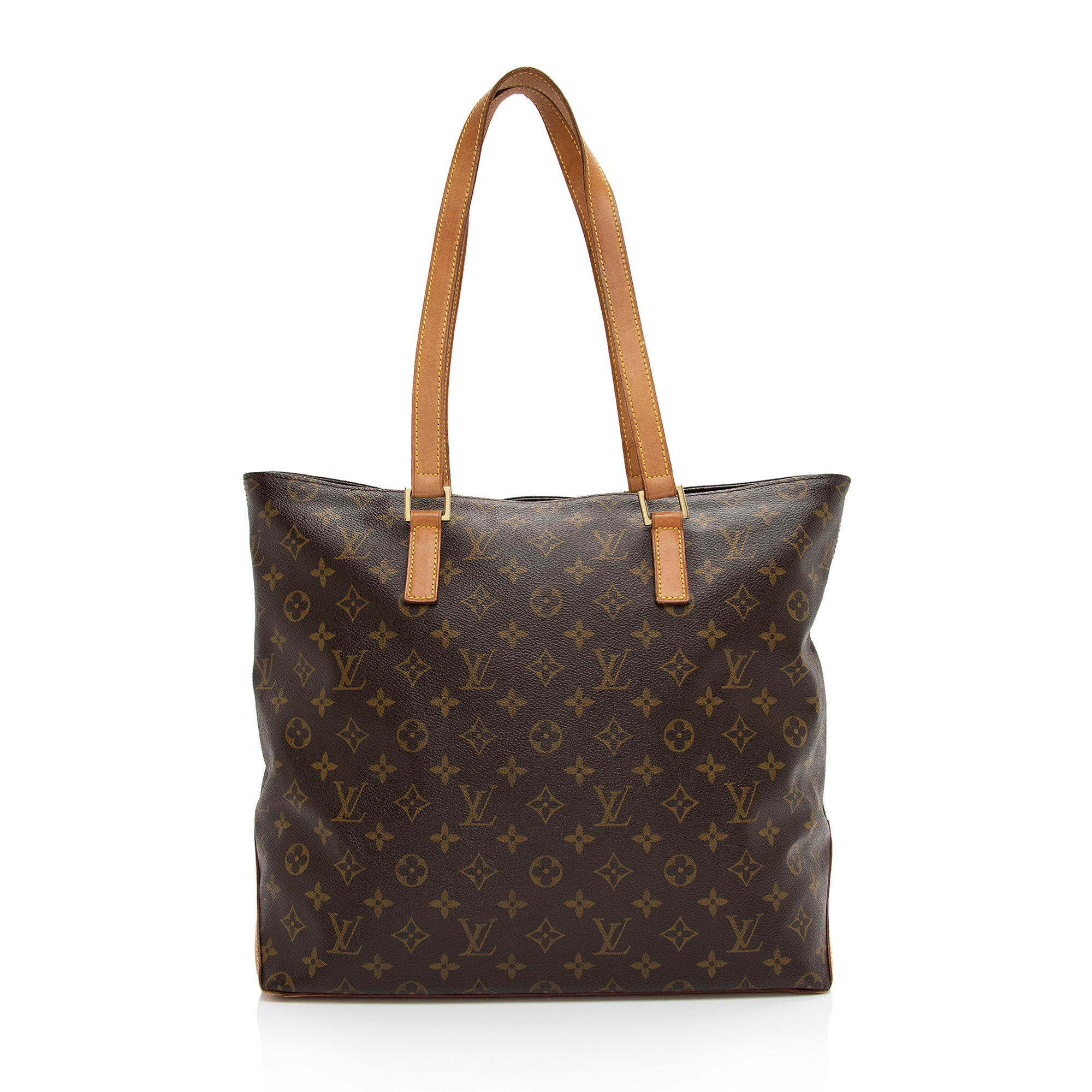 Louis Vuitton Vintage Monogram Canvas Cabas Mezzo Tote (SHF-DSh8in)