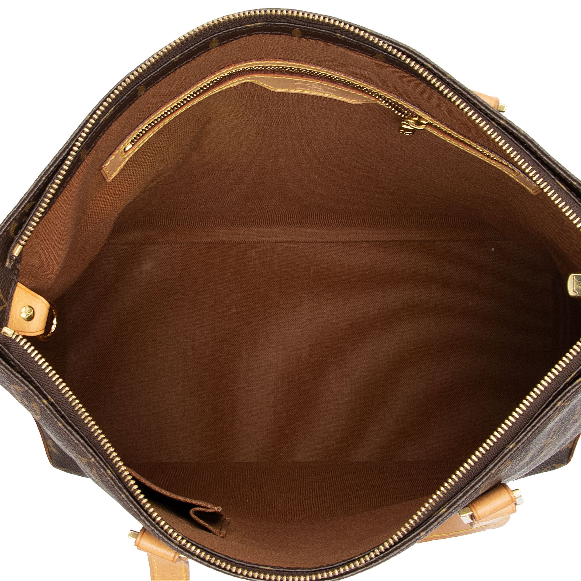 Louis Vuitton Vintage Monogram Canvas Cabas Mezzo Tote (SHF-Ajxqry)