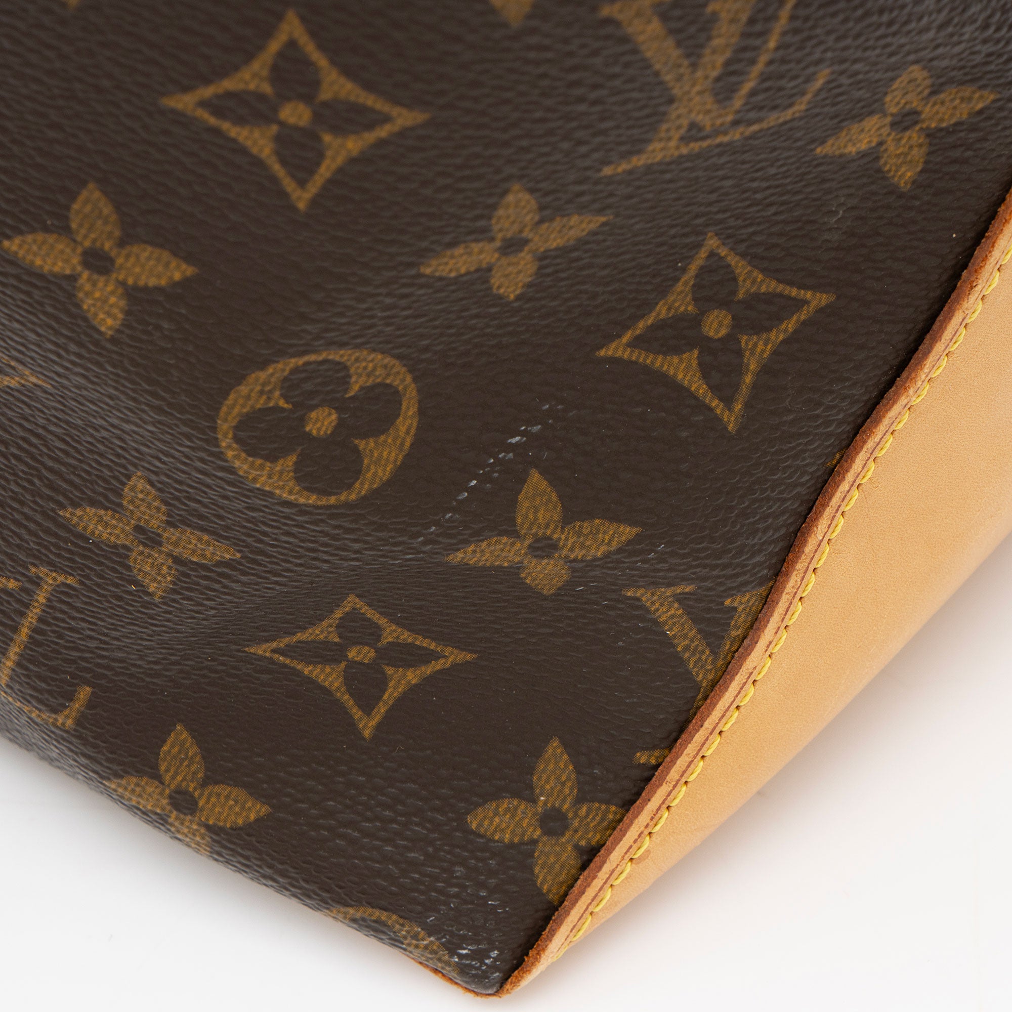 Louis Vuitton Vintage Monogram Canvas Cabas Mezzo Tote (SHF-eAxo1e)