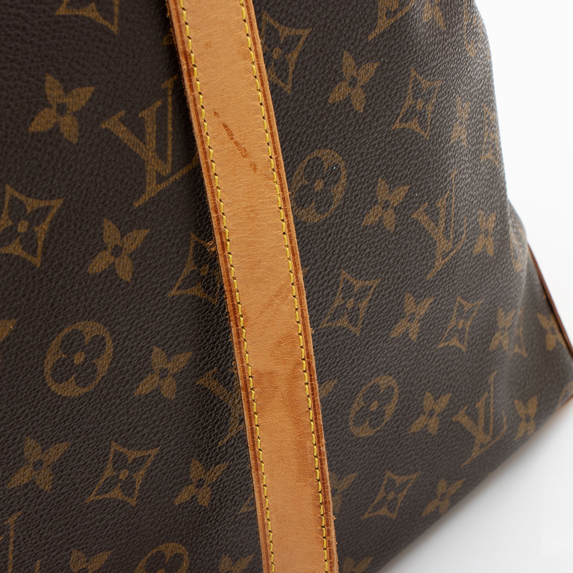 Louis Vuitton Vintage Monogram Canvas Cabas Mezzo Tote (SHF-eAxo1e)