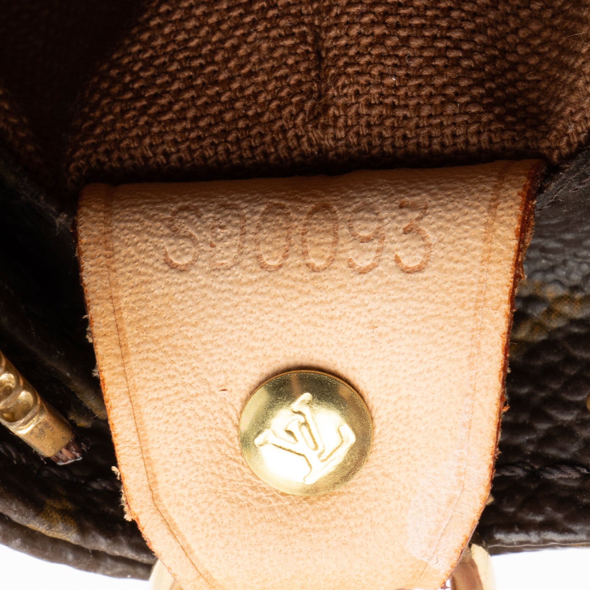 Louis Vuitton Vintage Monogram Canvas Cabas Mezzo Tote