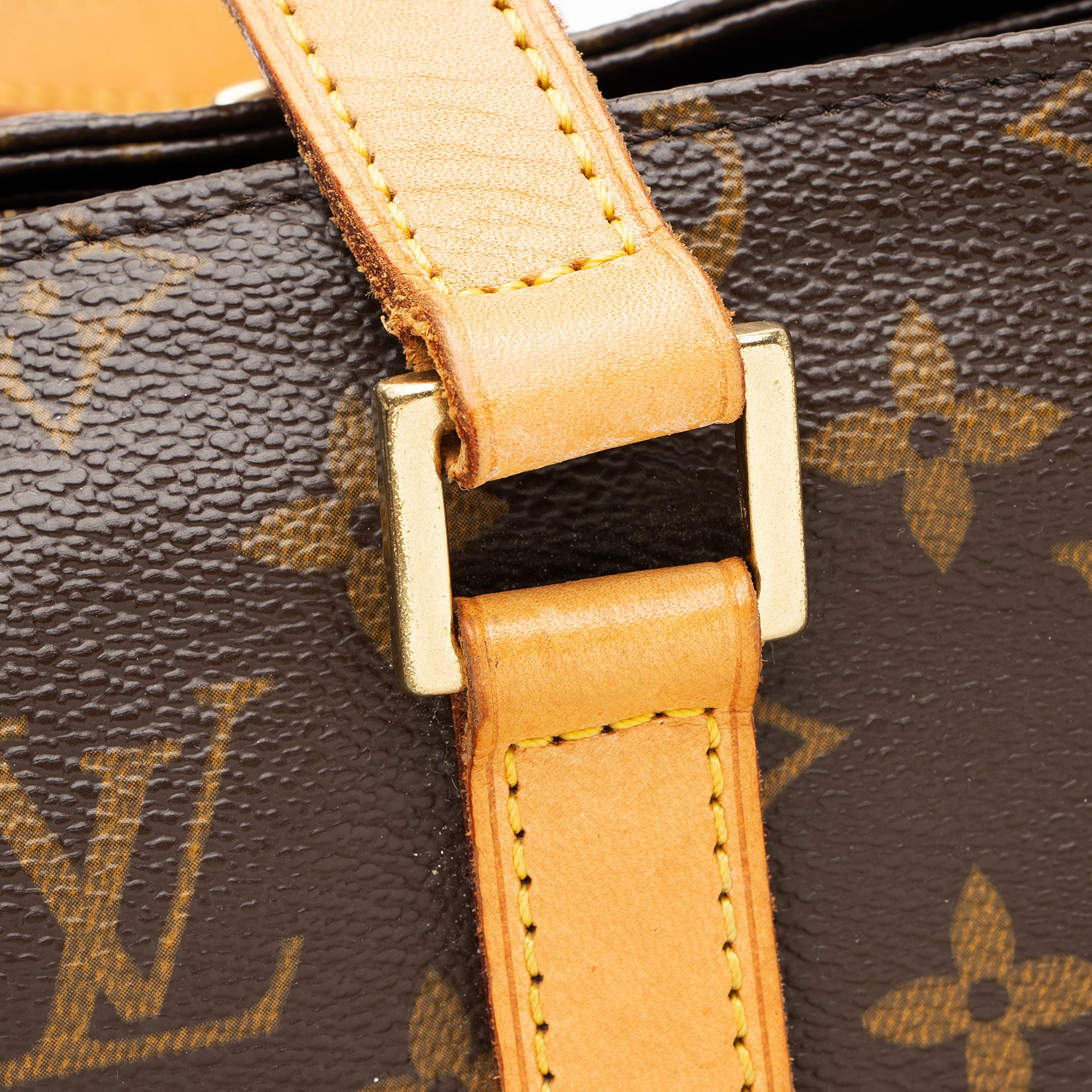 Louis Vuitton Vintage Monogram Canvas Cabas Mezzo Tote