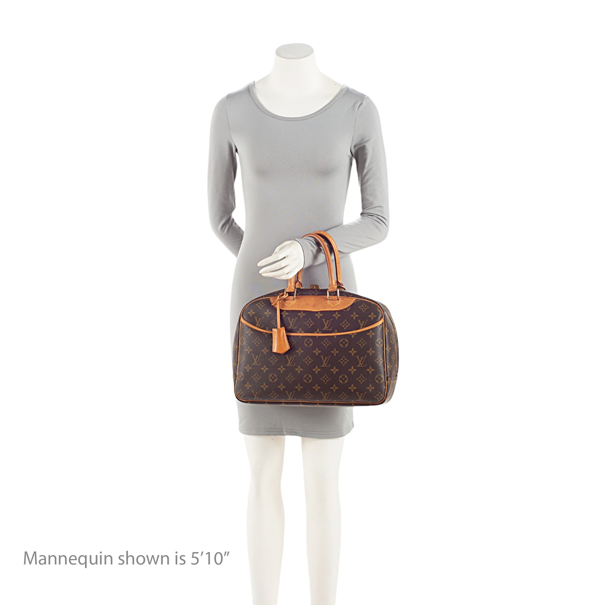 Louis Vuitton Vintage Monogram Canvas Deauville Satchel (SHF-YMAtwb)