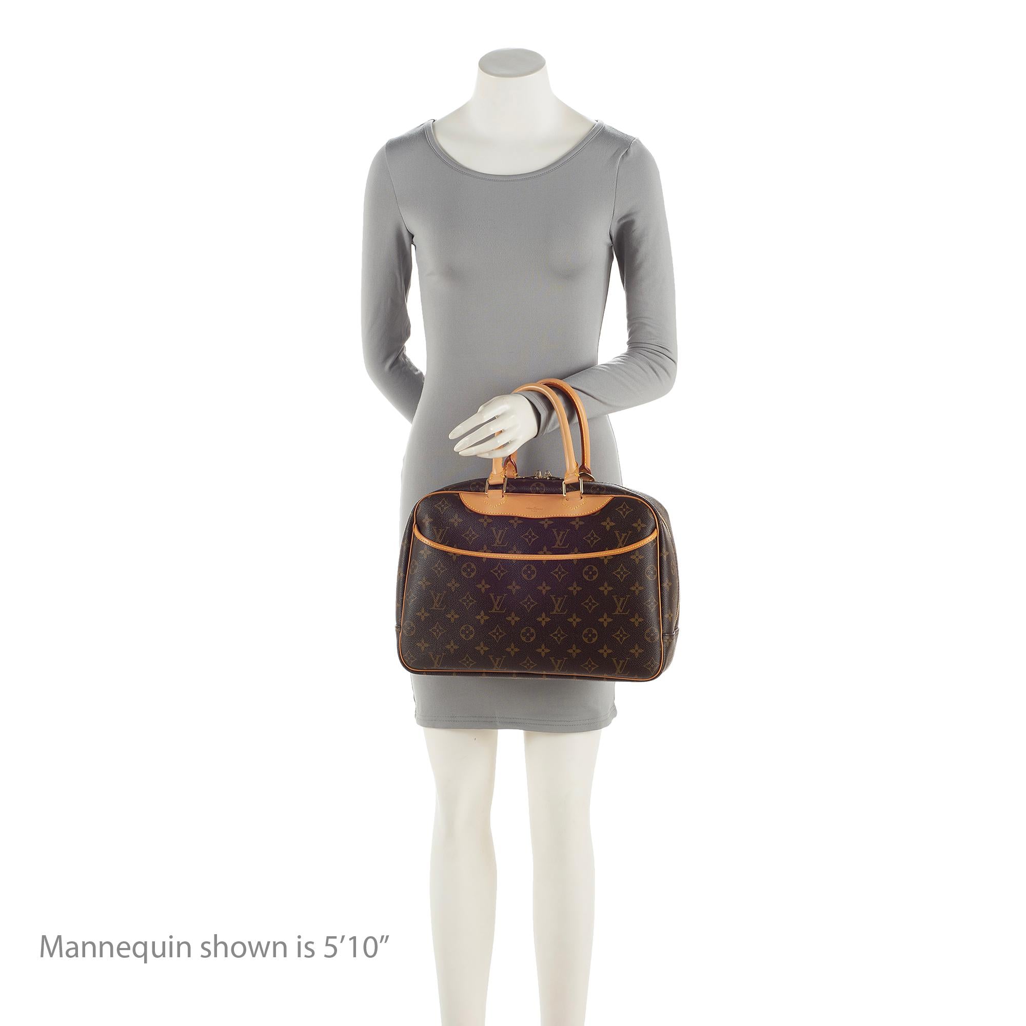 Louis Vuitton Vintage Monogram Canvas Deauville Satchel (SHF-iFcbdz)