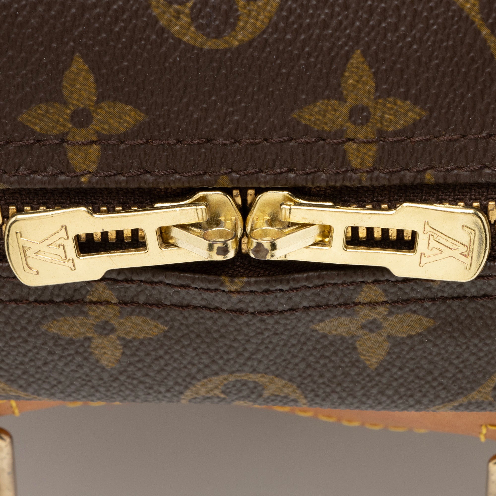 Louis Vuitton Vintage Monogram Canvas Deauville Satchel