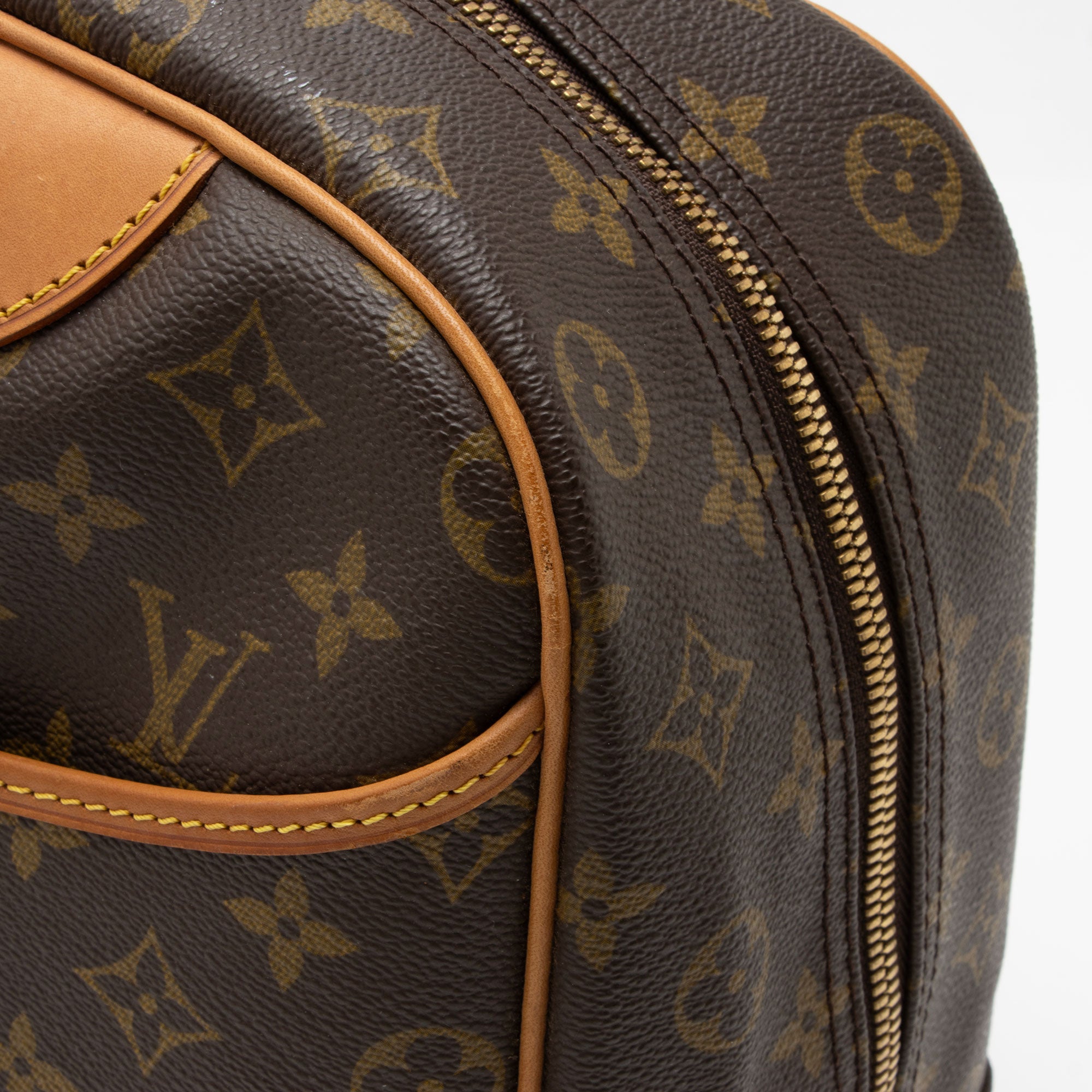 Louis Vuitton Vintage Monogram Canvas Deauville Satchel