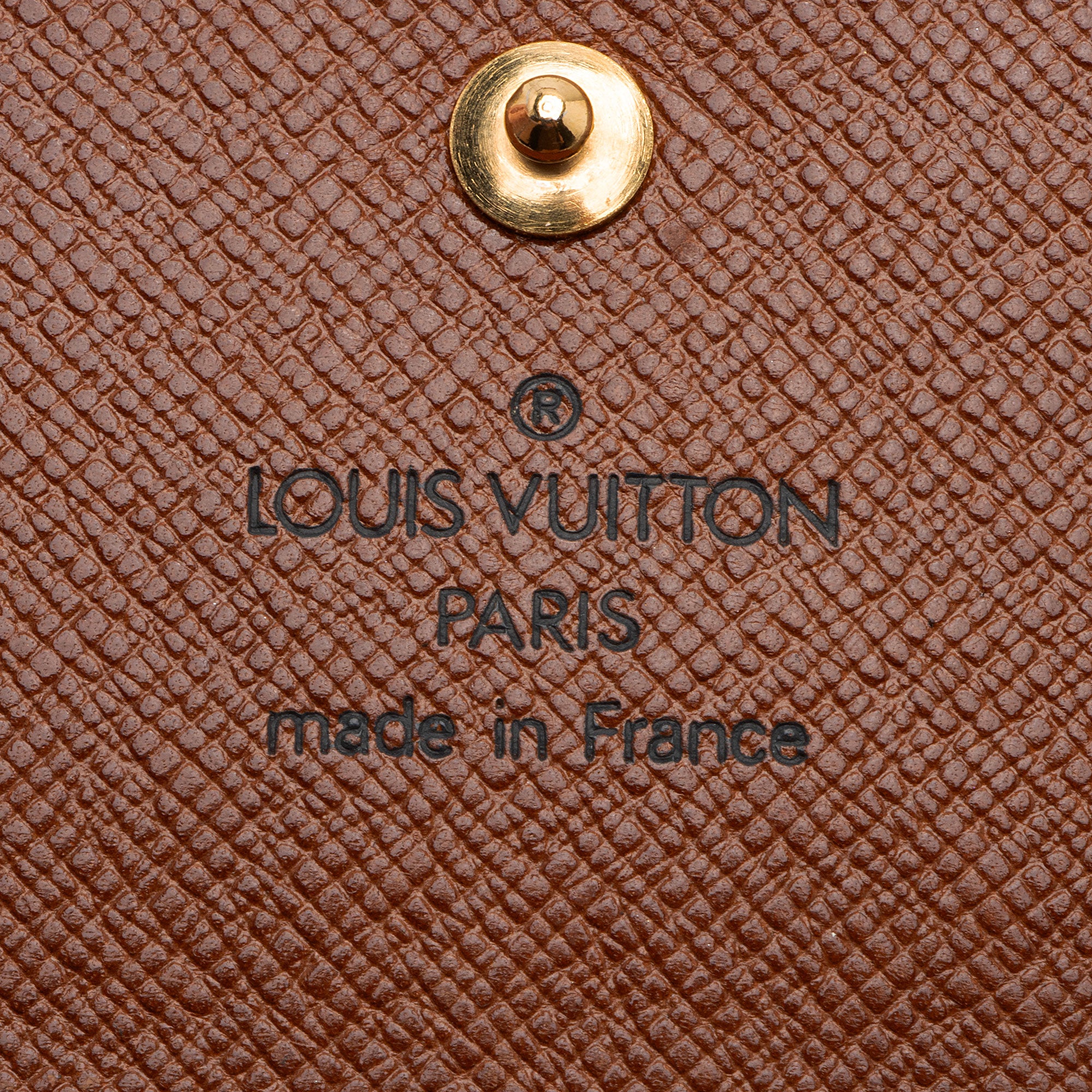Louis Vuitton Vintage Monogram Canvas Elise Wallet (SHF-4JE6AD)