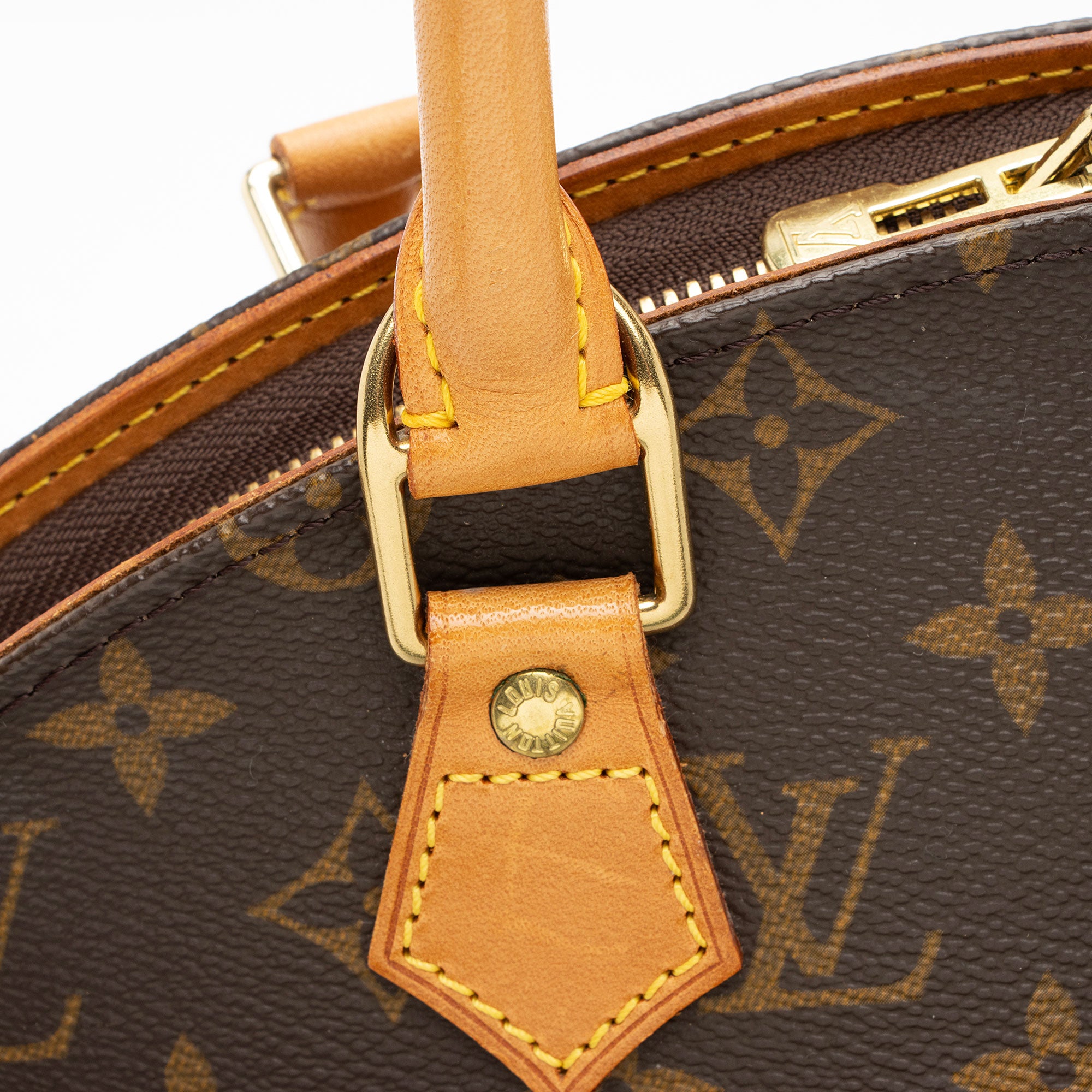 Louis Vuitton Vintage Monogram Canvas Ellipse MM Satchel (SHF-HHfKvA)