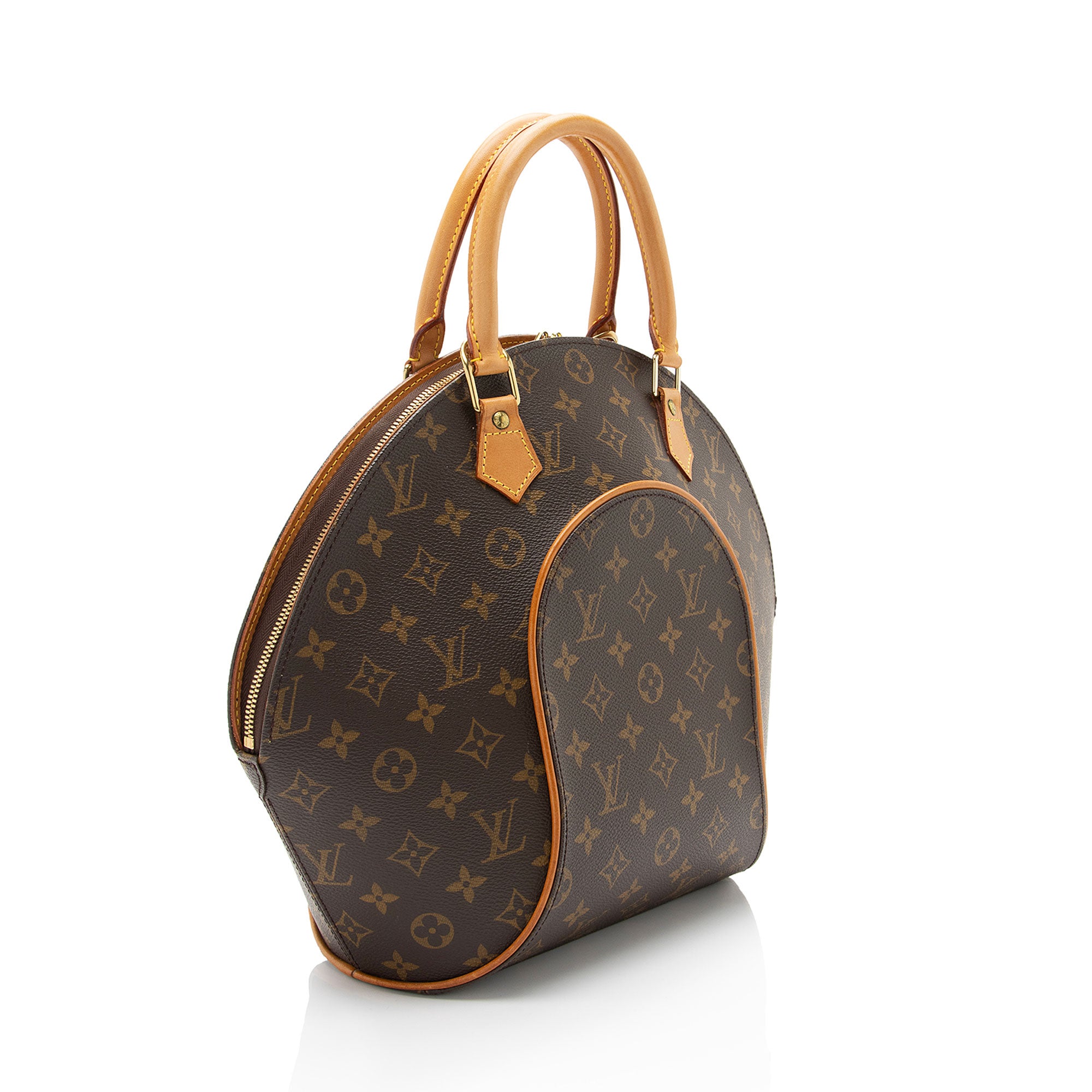 Louis Vuitton Vintage Monogram Canvas Ellipse MM Satchel (SHF-HHfKvA)