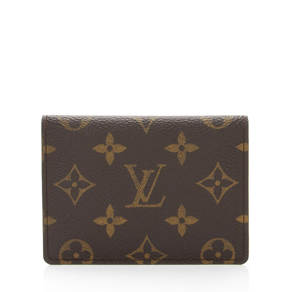 Louis Vuitton Vintage Monogram Canvas Vertical Card Case (SHF-bxpH36) –  LuxeDH