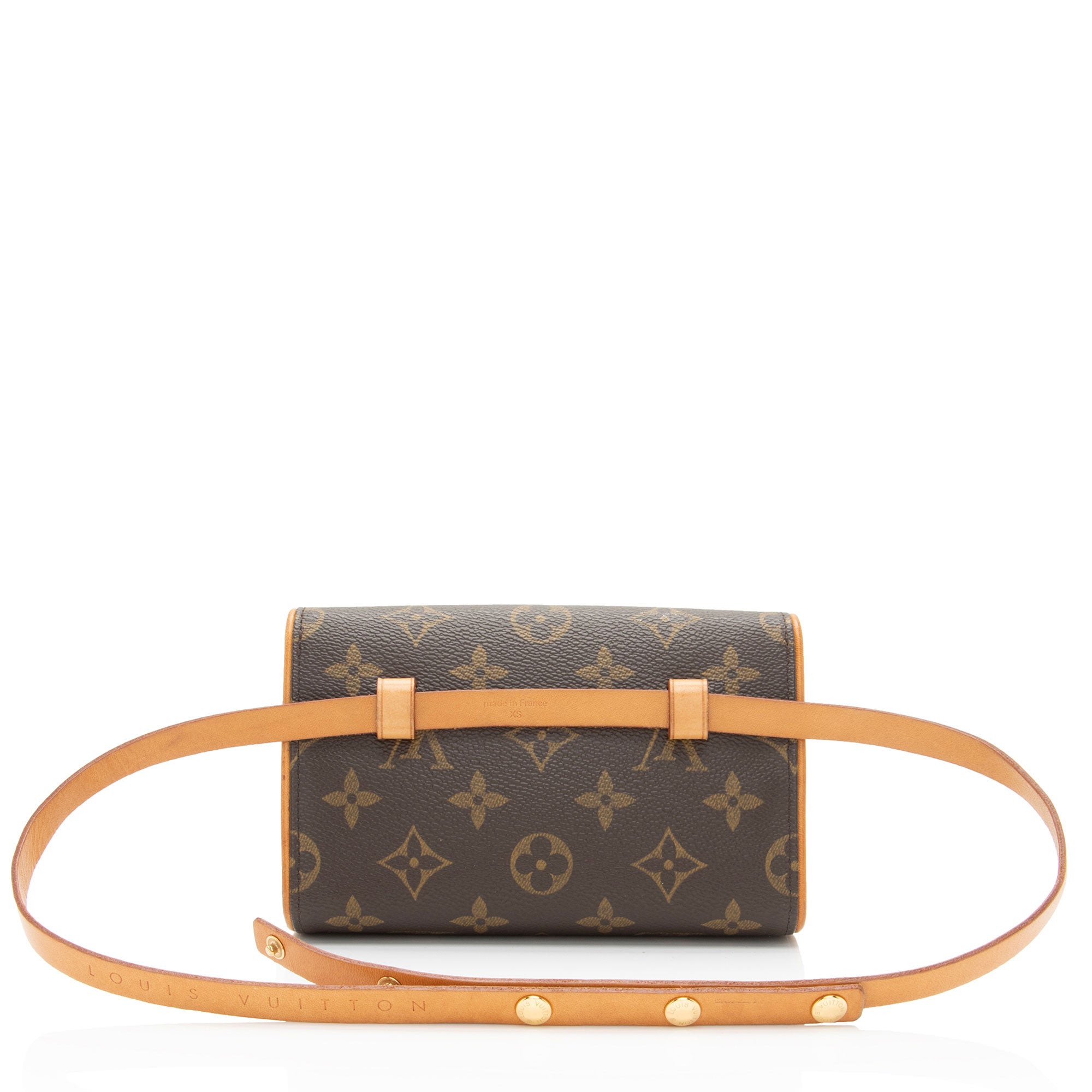 Louis Vuitton Vintage Monogram Canvas Florentine Pochette Belt Bag (SHF-pFk6FV)