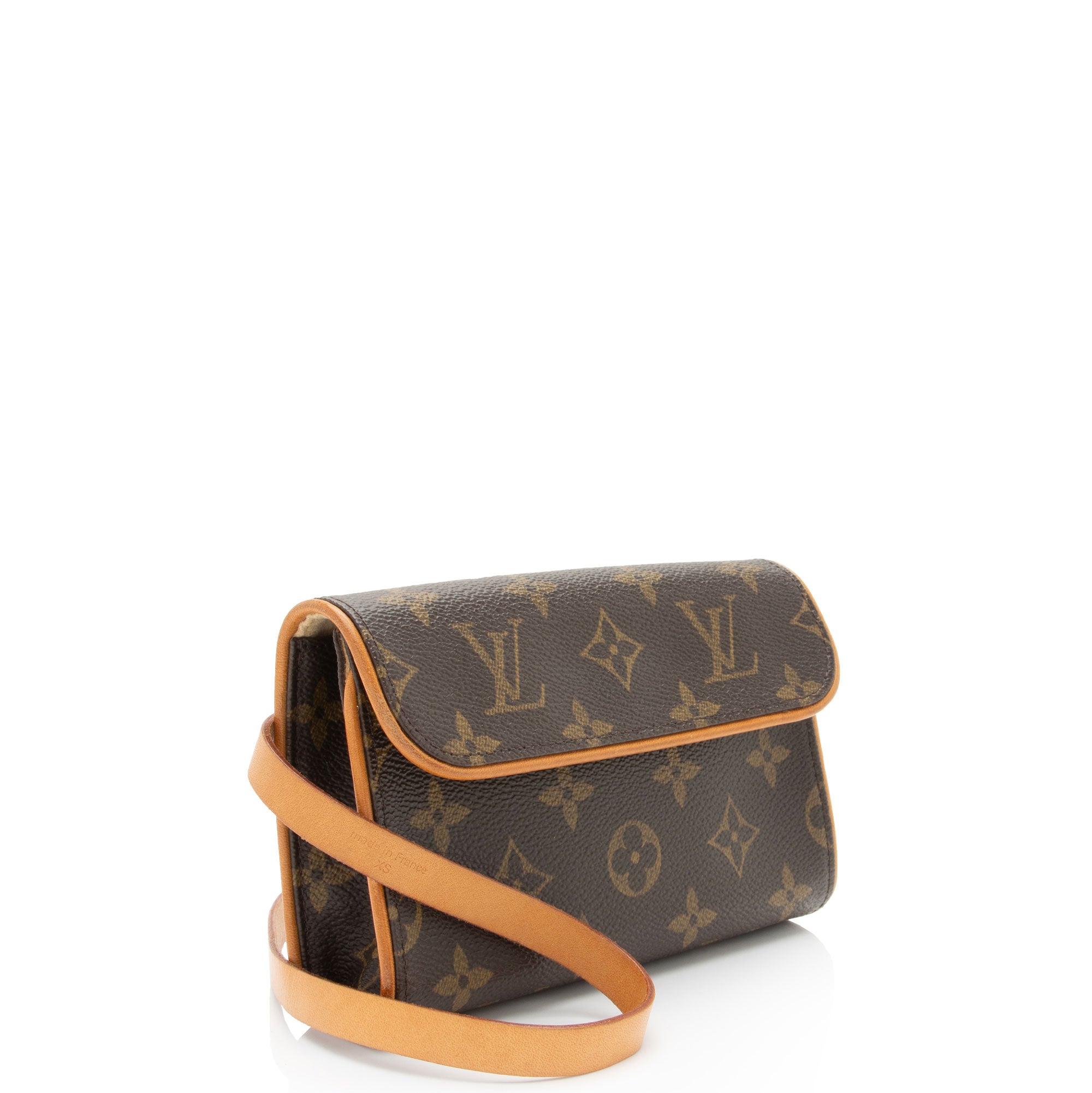 Louis Vuitton Vintage Monogram Canvas Florentine Pochette Belt Bag (SHF-pFk6FV)