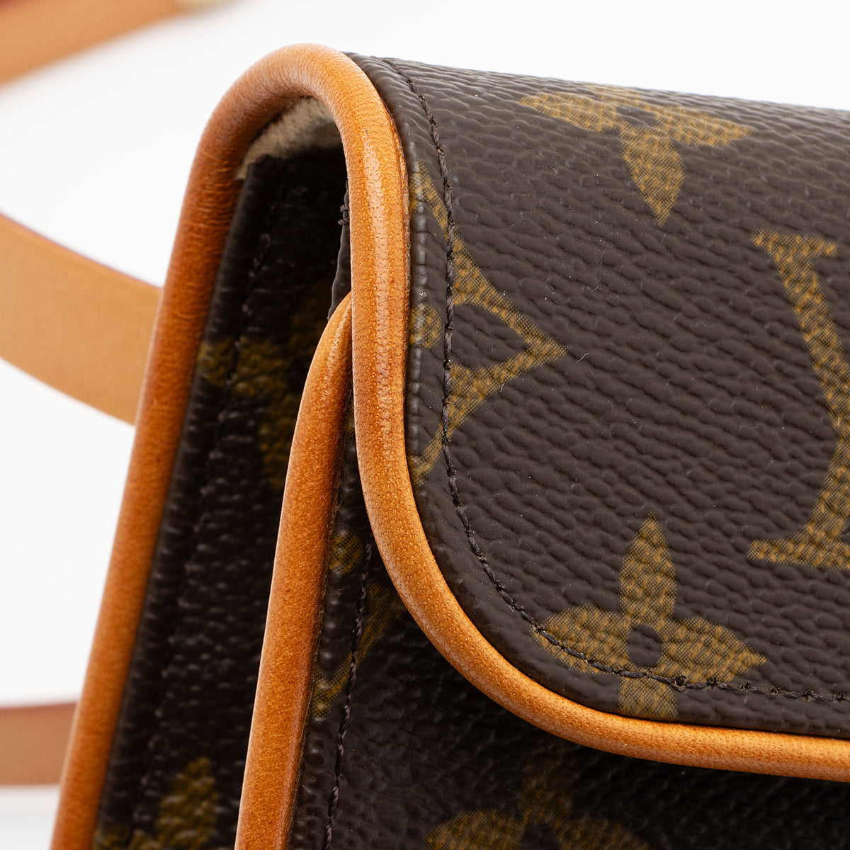Louis Vuitton Vintage Monogram Canvas Florentine Pochette Belt Bag
