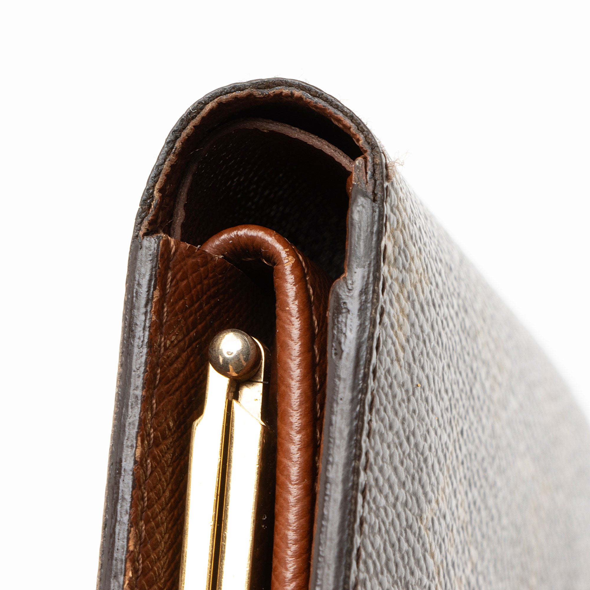 Louis Vuitton Vintage Monogram Canvas French Wallet