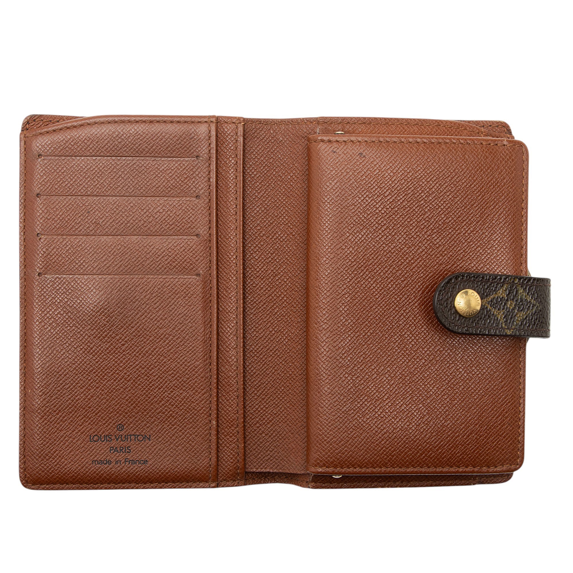 Louis Vuitton Vintage Monogram Canvas French Wallet