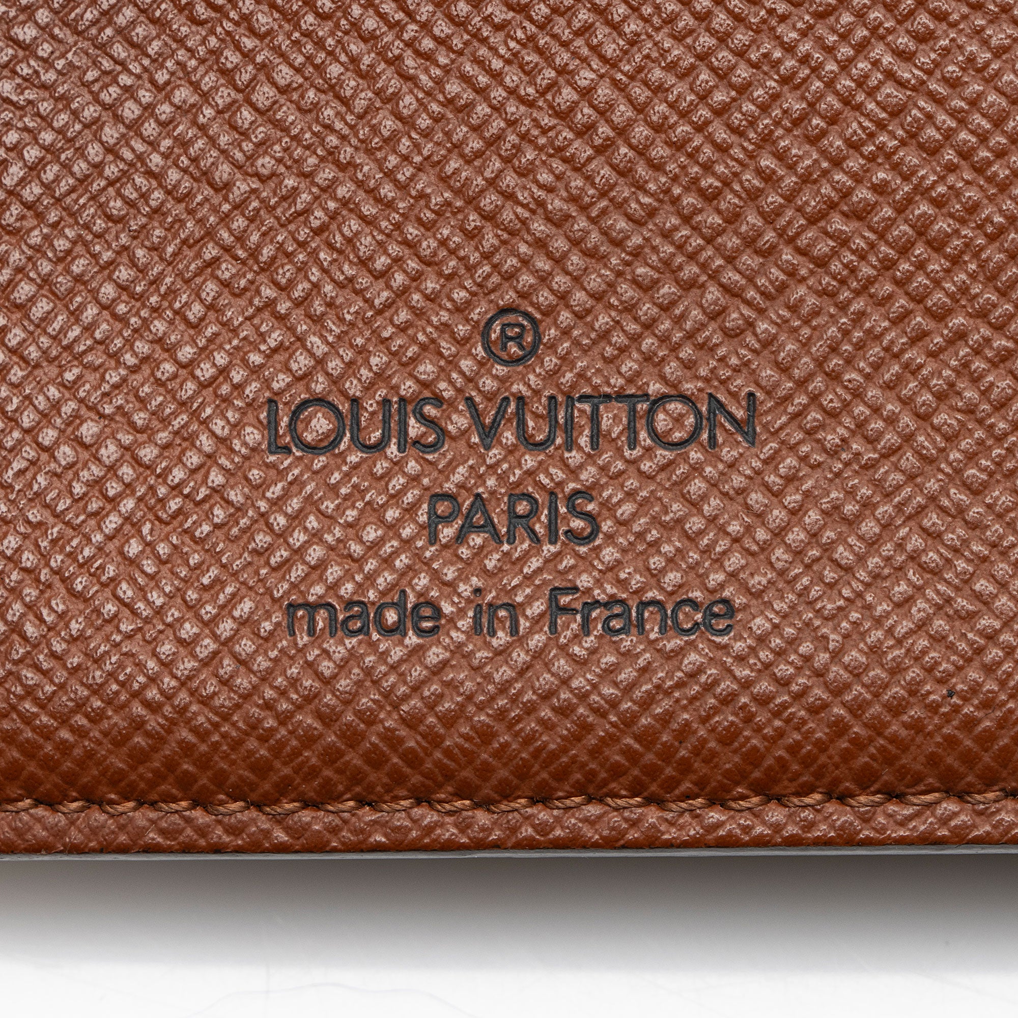 Louis Vuitton Vintage Monogram Canvas French Wallet