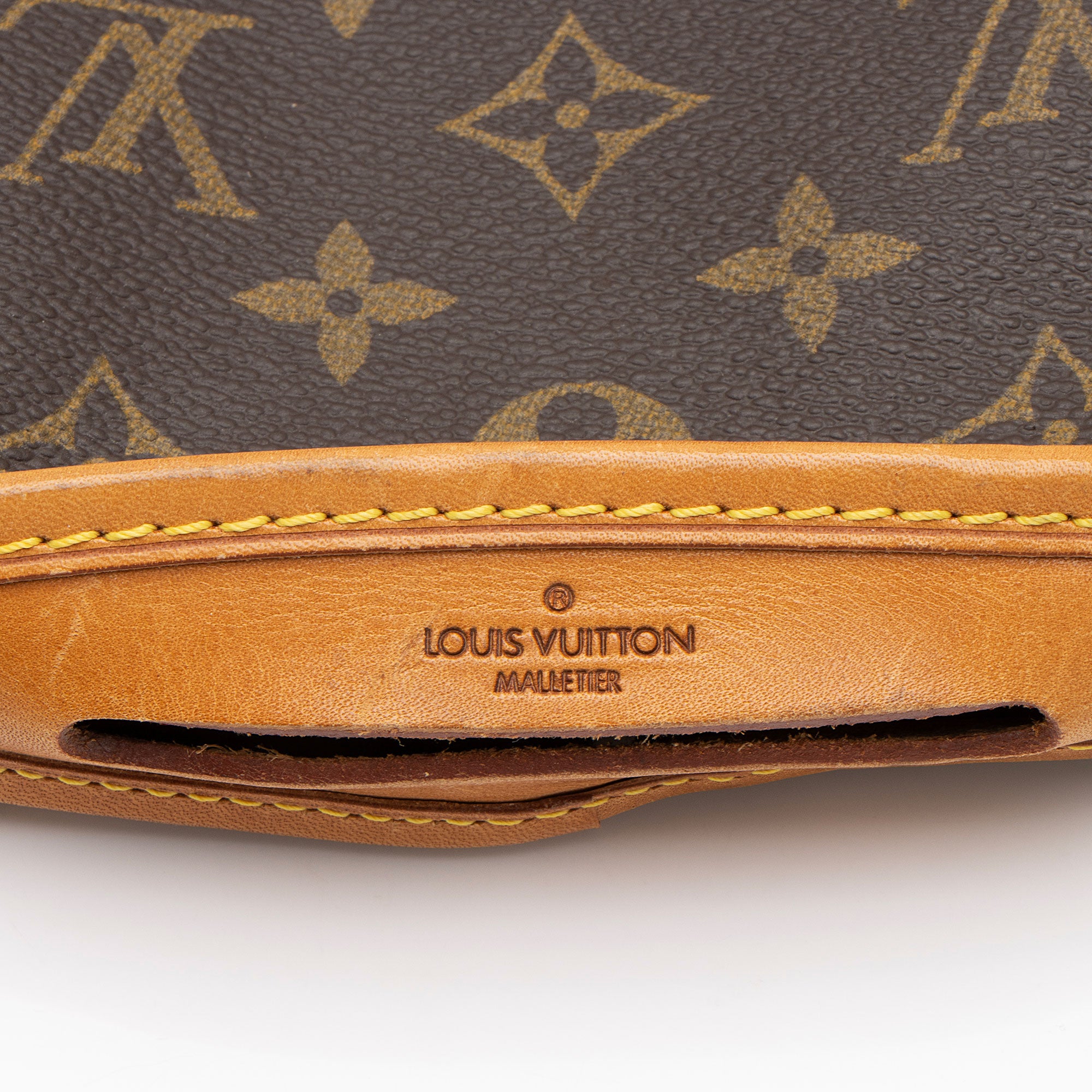 Louis Vuitton Vintage Monogram Canvas Garment Cover (SHF-YKtzEr)