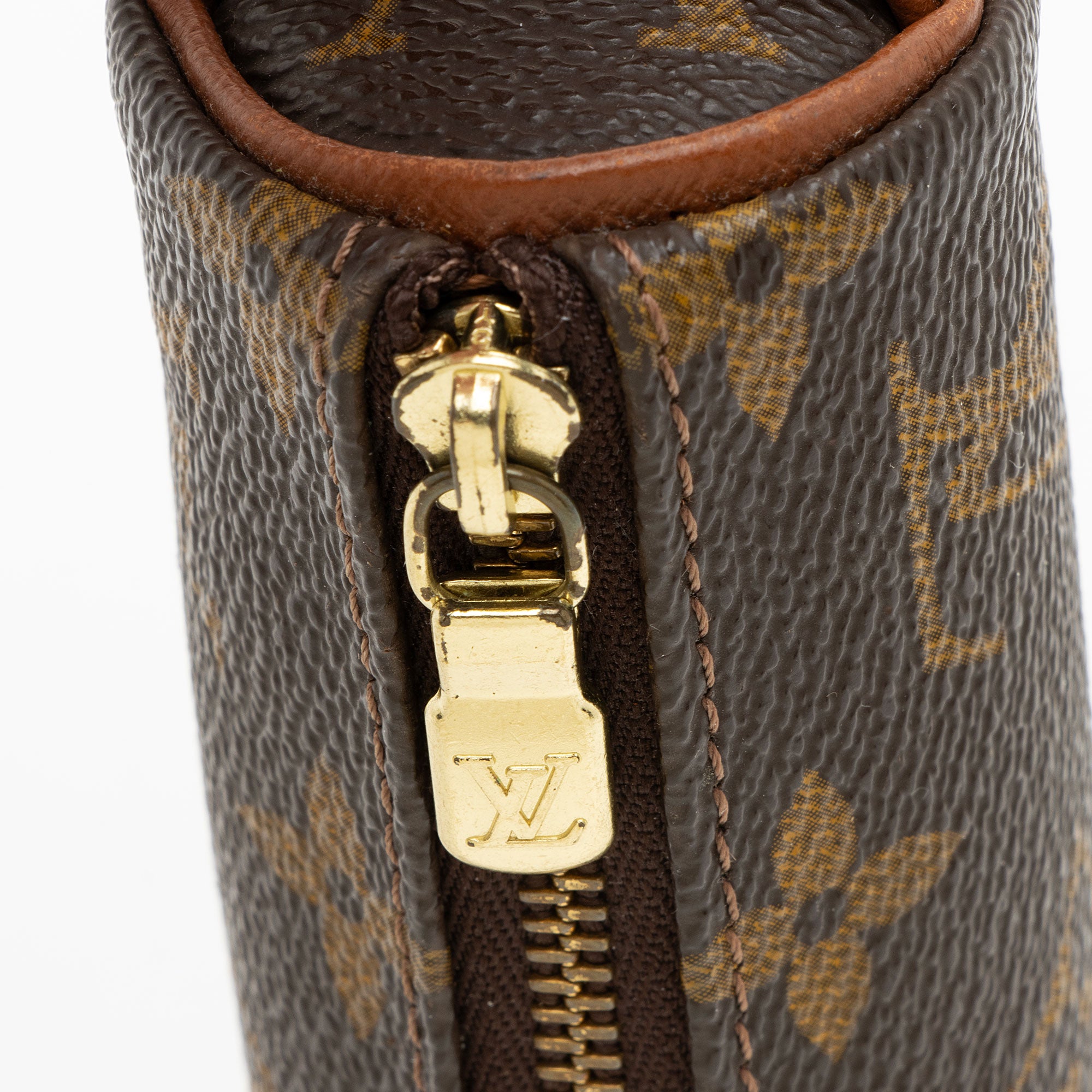 Louis Vuitton Vintage Monogram Canvas Golf Ball Pouch