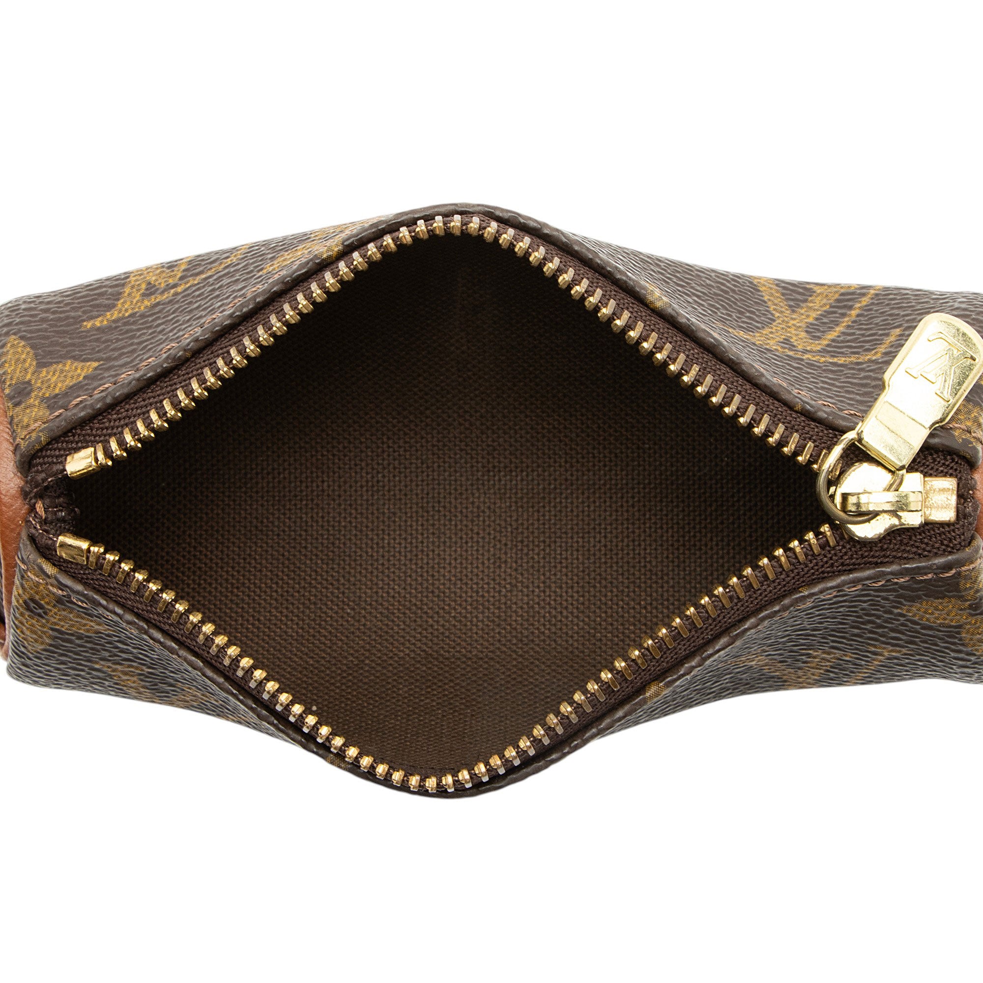 Louis Vuitton Vintage Monogram Canvas Golf Ball Pouch