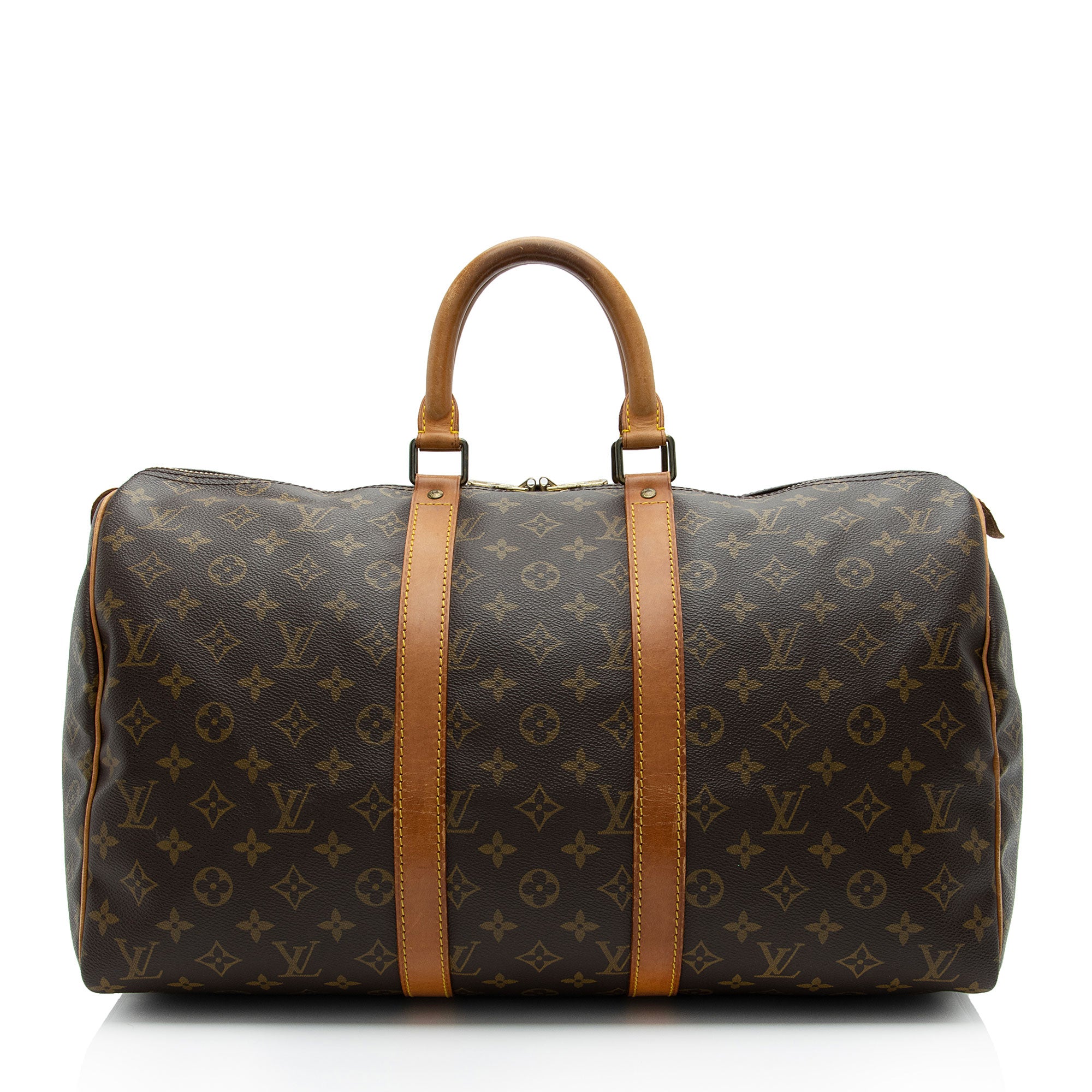 Louis Vuitton Vintage Monogram Canvas Keepall 45 Duffle Bag (SHF-sR0lBl)