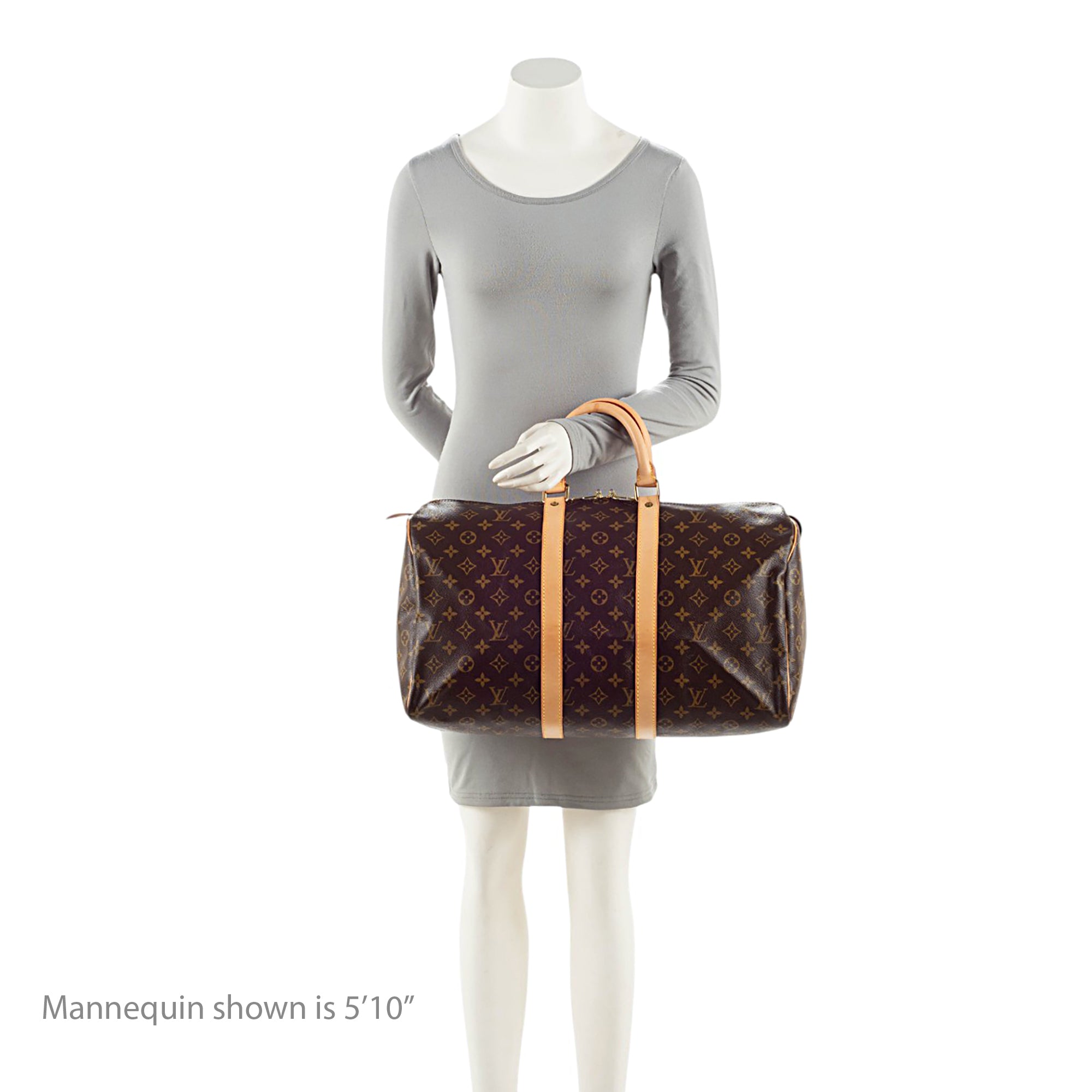 Louis Vuitton Vintage Monogram Canvas Keepall 45 Duffle