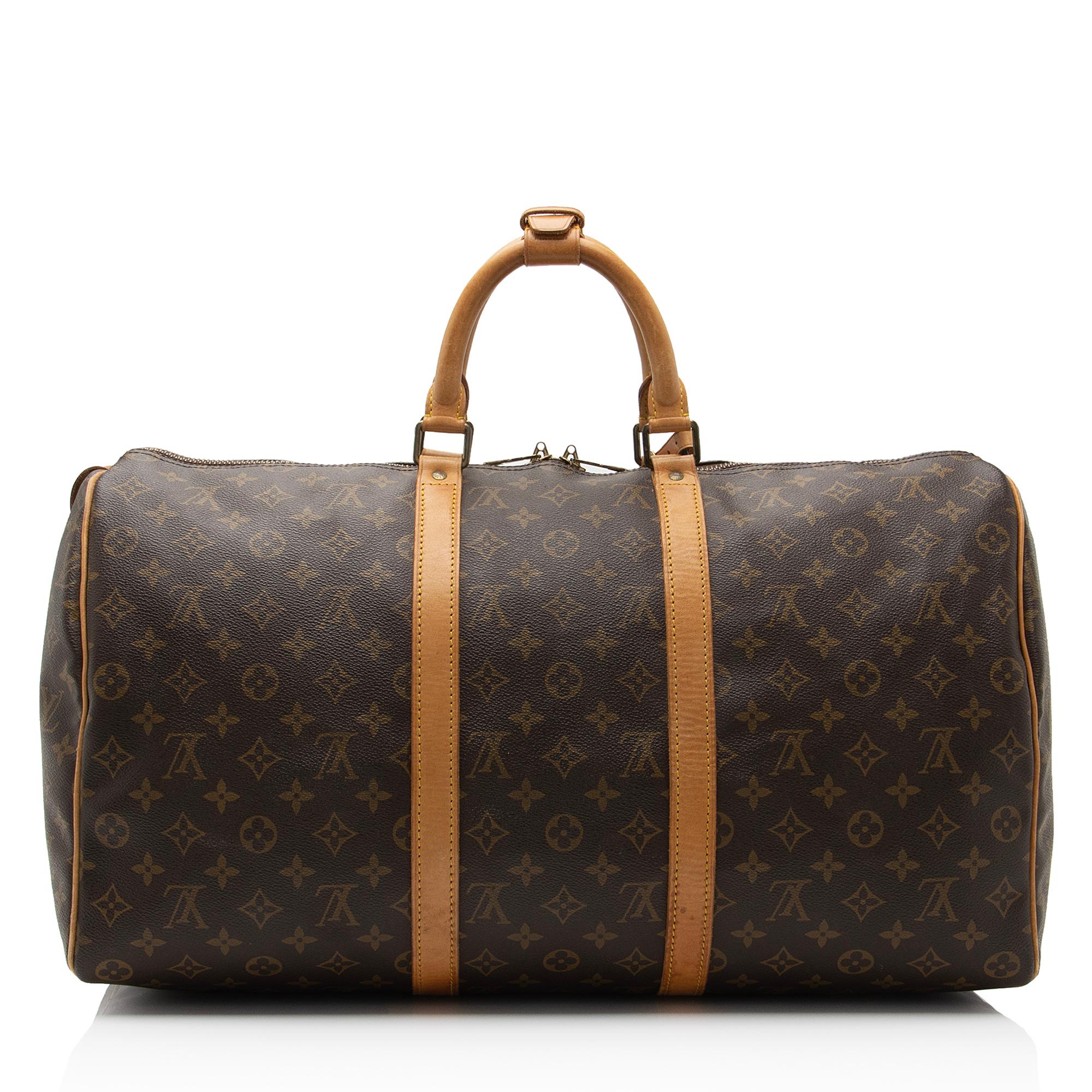 Louis Vuitton Vintage Monogram Canvas Keepall 50 Duffle Bag (SHF-pIqYyr)