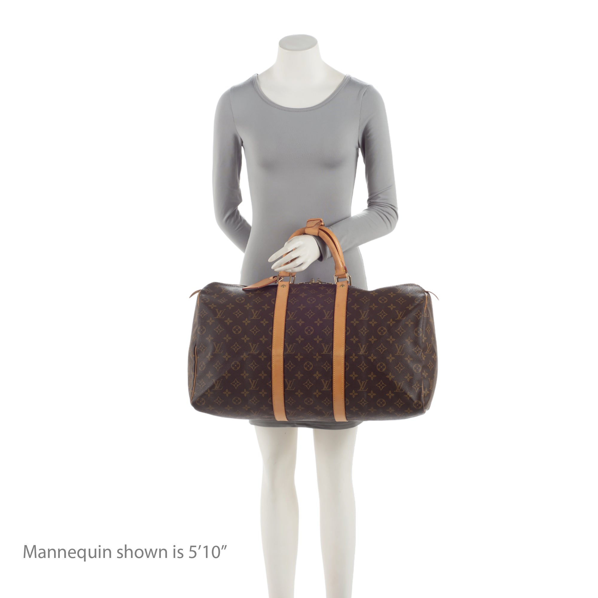 Louis Vuitton Vintage Monogram Canvas Keepall 50 Duffle Bag (SHF-X3iumx)