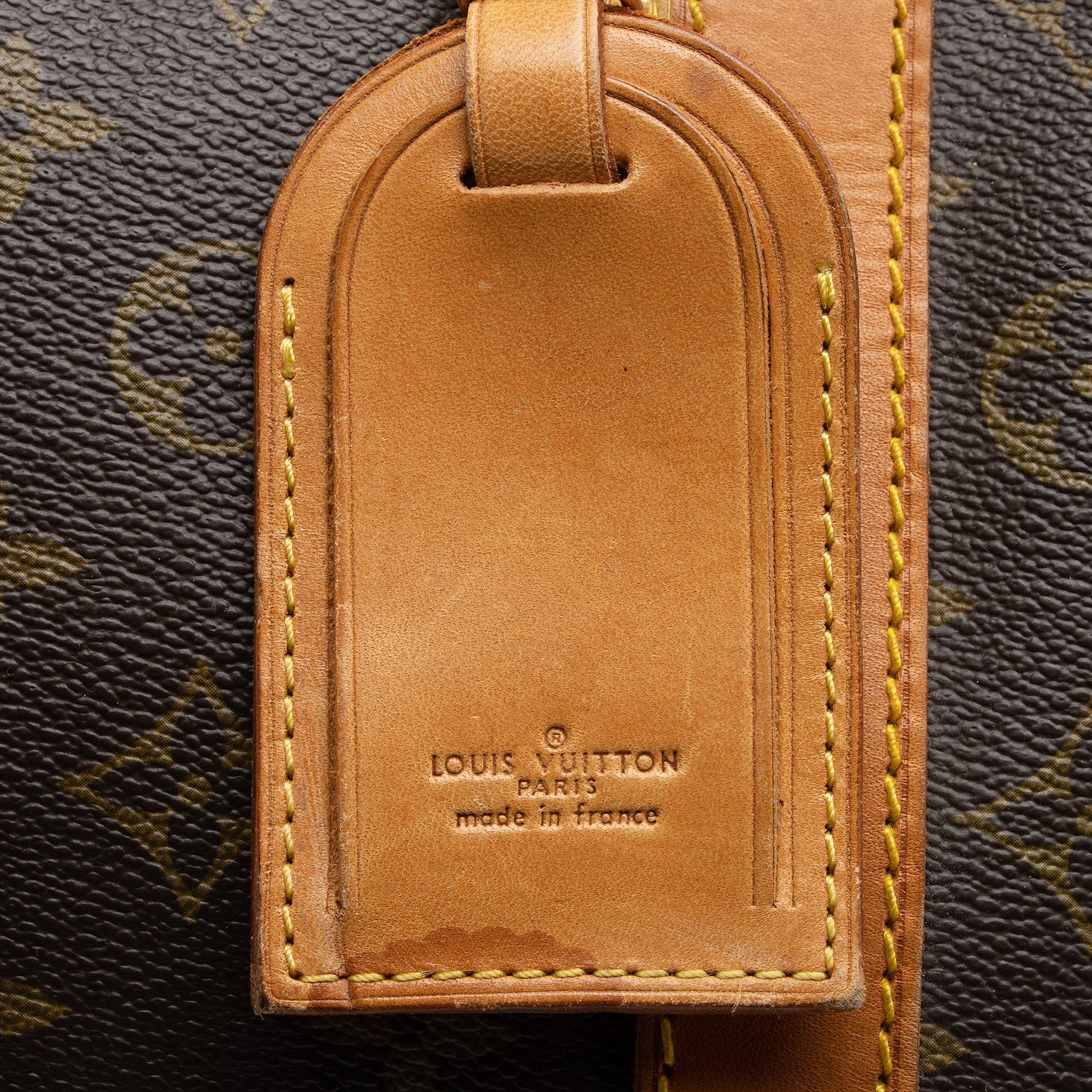 Louis Vuitton Vintage Monogram Canvas Keepall 55 Duffle Bag (SHF-YIKVeb)