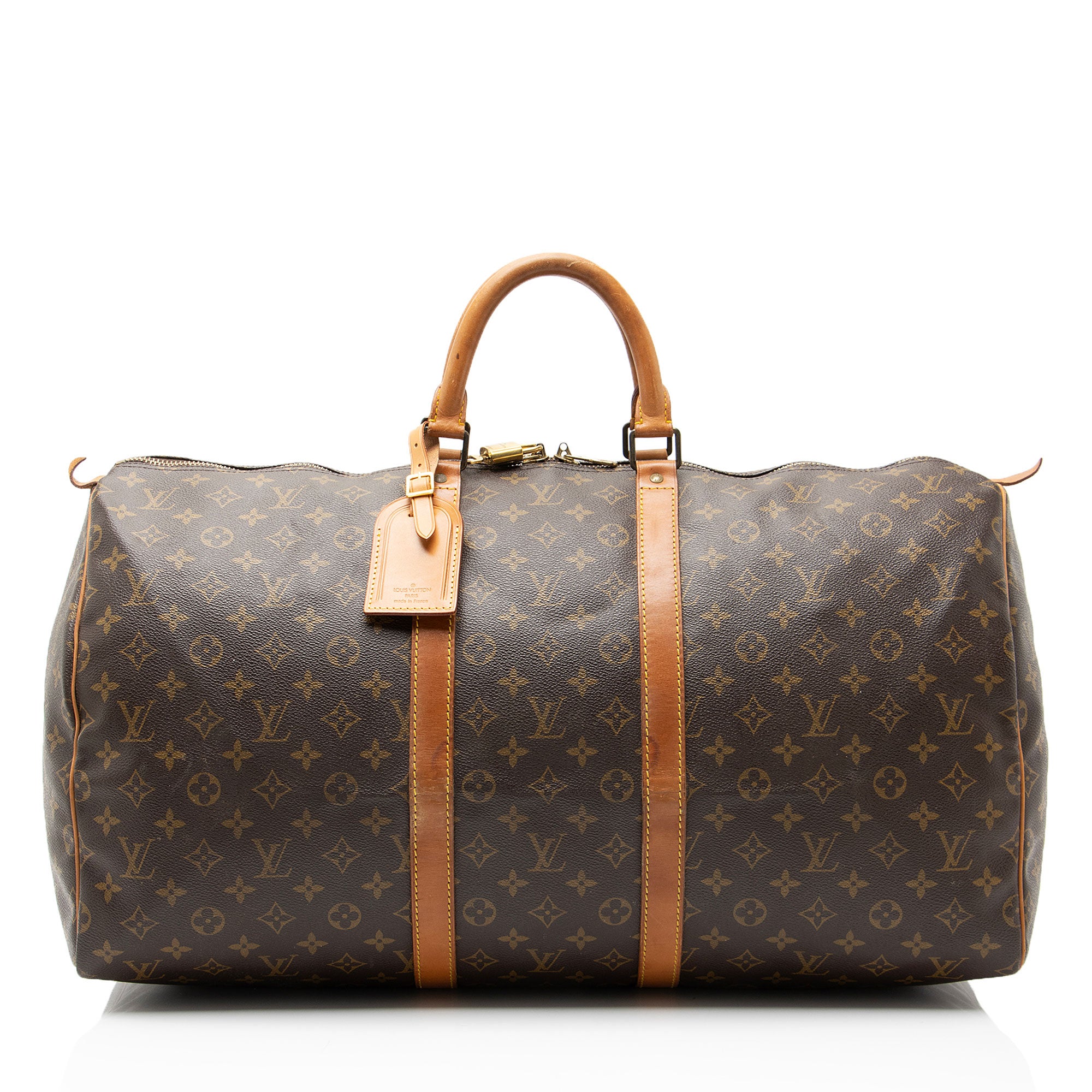 Louis Vuitton Vintage Monogram Canvas Keepall 55 Duffle