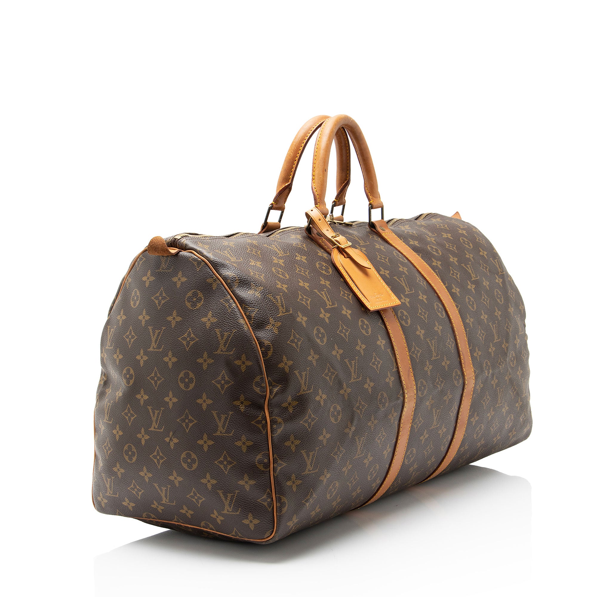 Louis Vuitton Vintage Monogram Canvas Keepall 55 Duffle