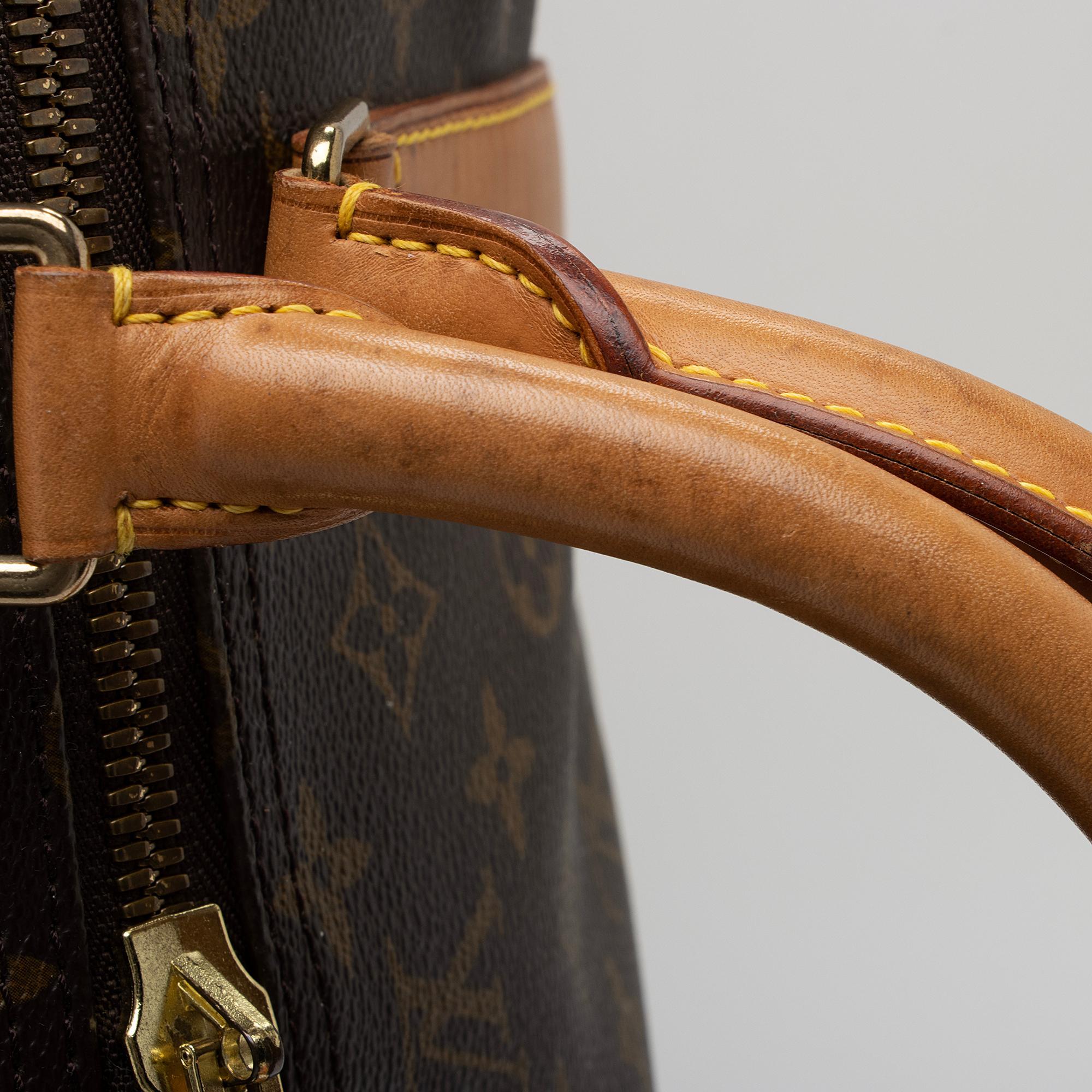 Louis Vuitton Vintage Monogram Canvas Keepall 60 Duffle Bag (SHF-A1tiFm)