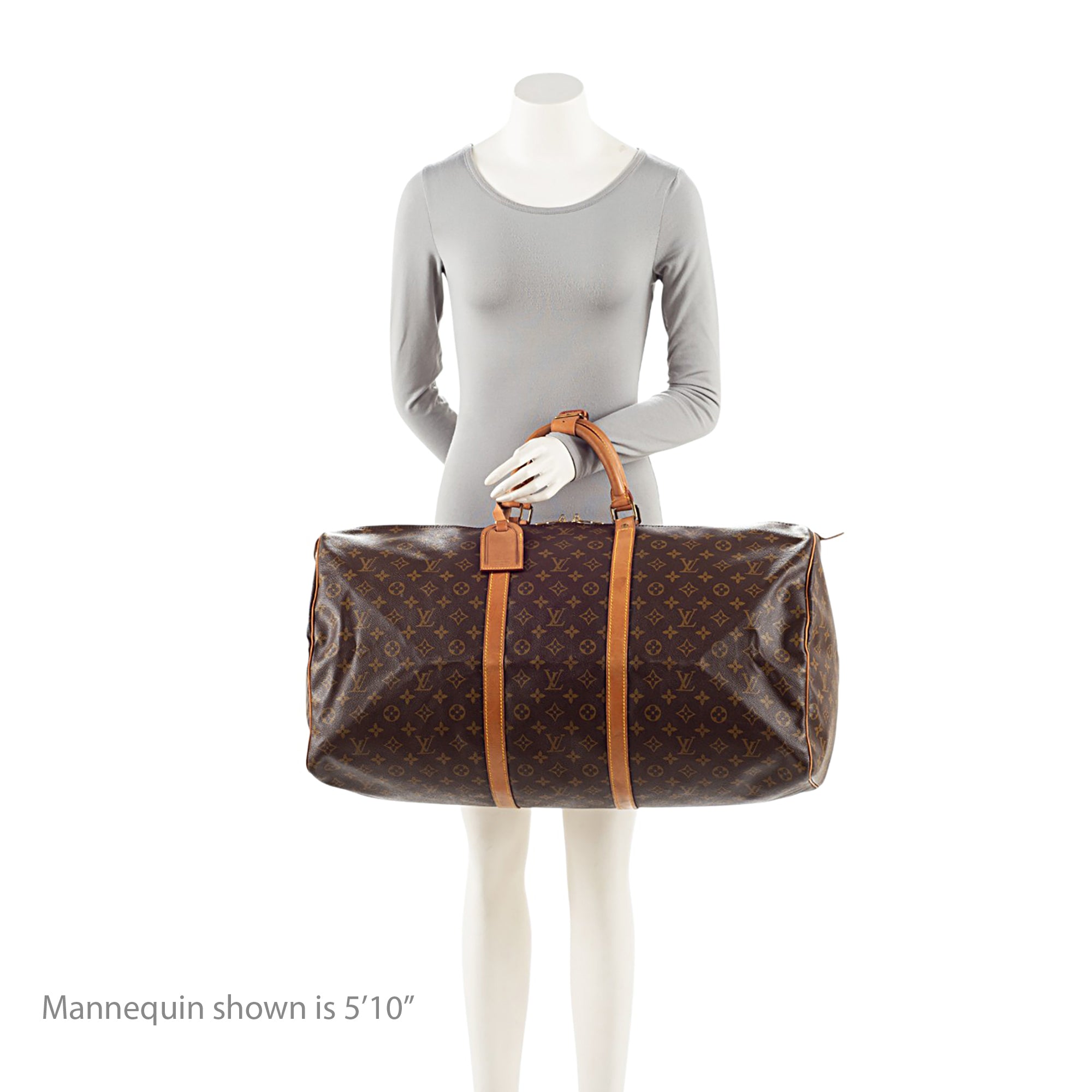 Louis Vuitton Vintage Monogram Canvas Keepall 60 Duffle