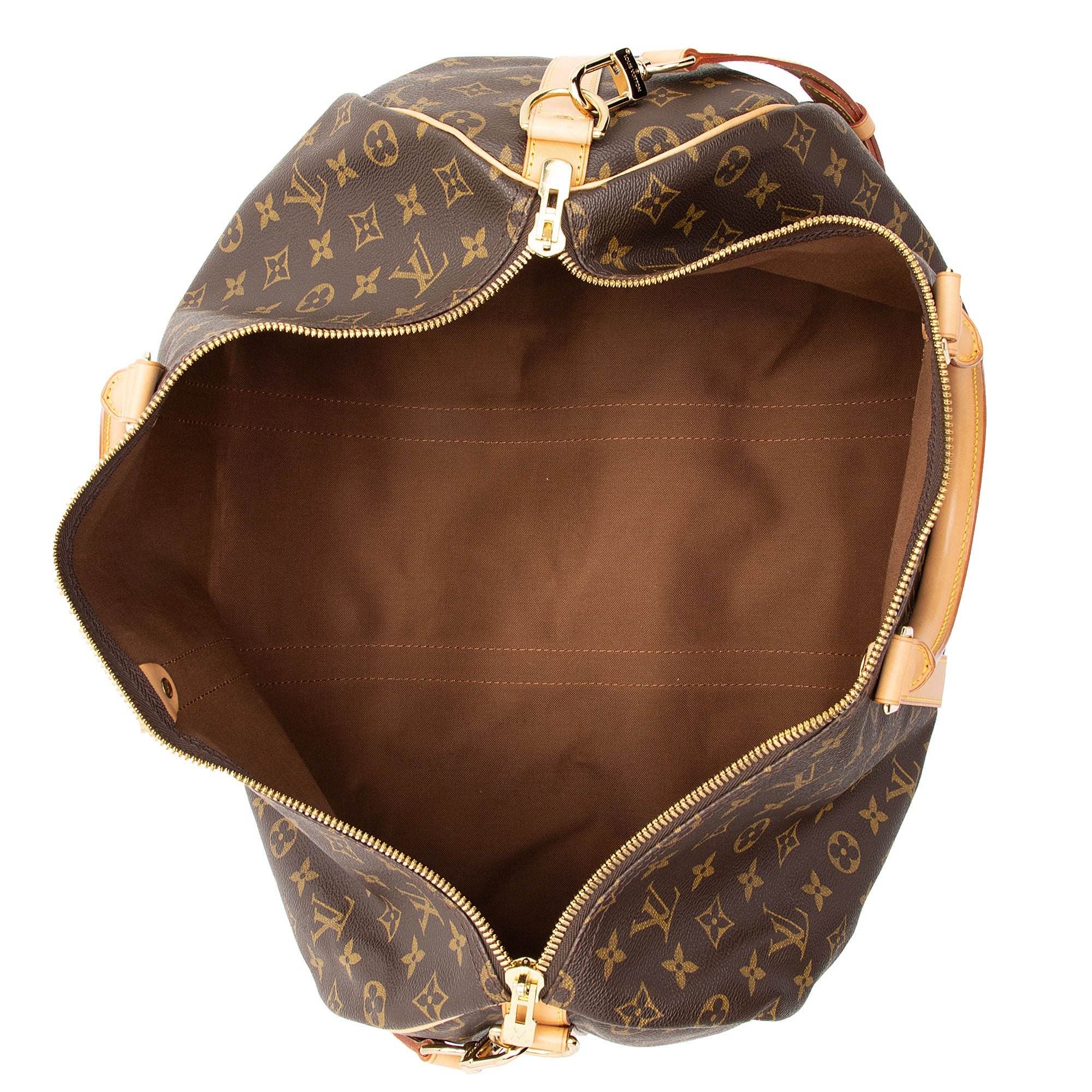 Louis Vuitton Vintage Monogram Canvas Keepall Bandouliere 50 Duffle Bag (SHF-geZCJA)