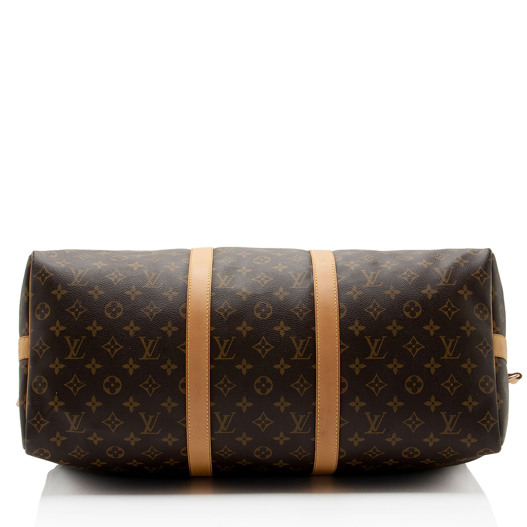 Louis Vuitton Vintage Monogram Canvas Keepall Bandouliere 50 Duffle Bag (SHF-s1qS6I)