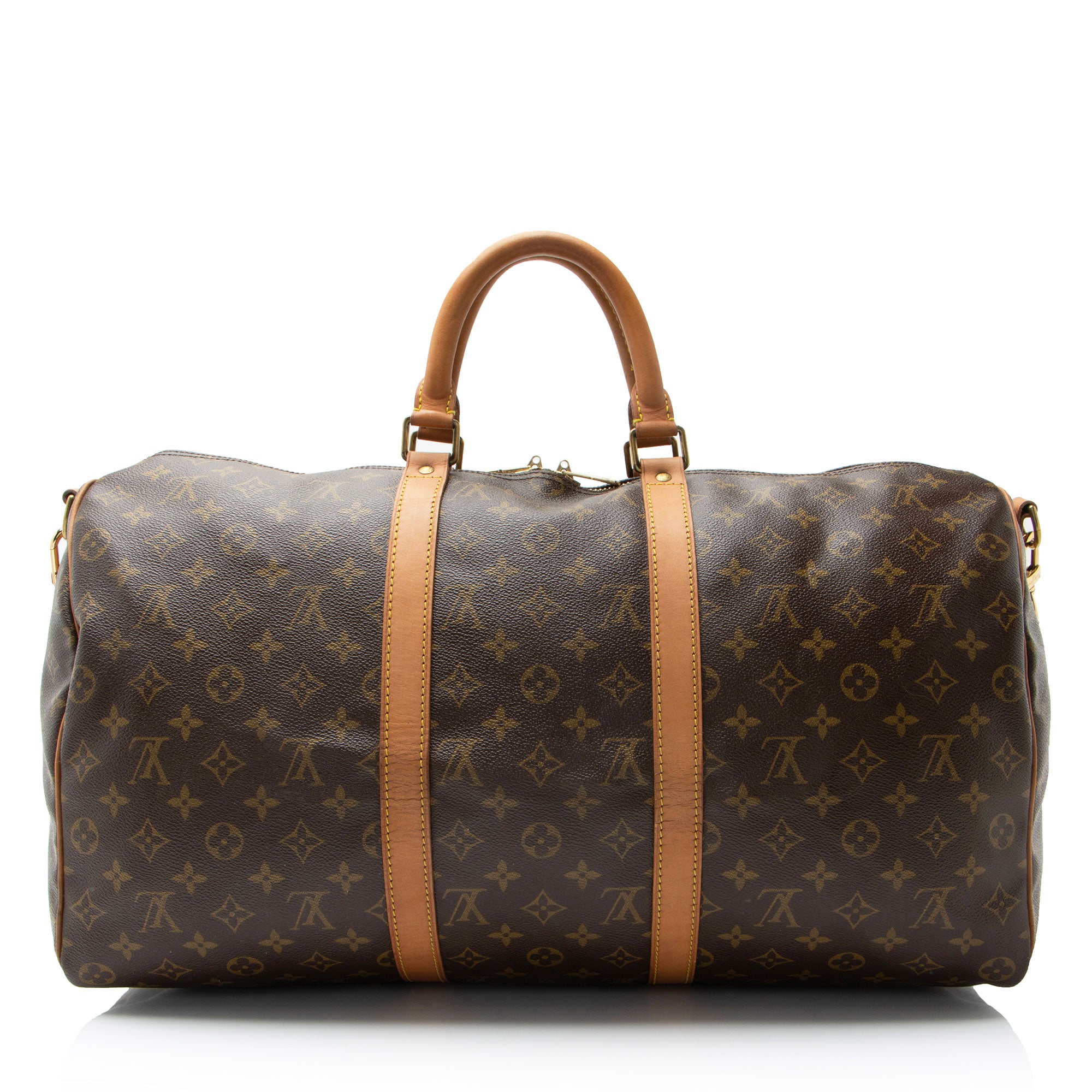 Louis Vuitton Vintage Monogram Canvas Keepall Bandouliere 50 Duffle