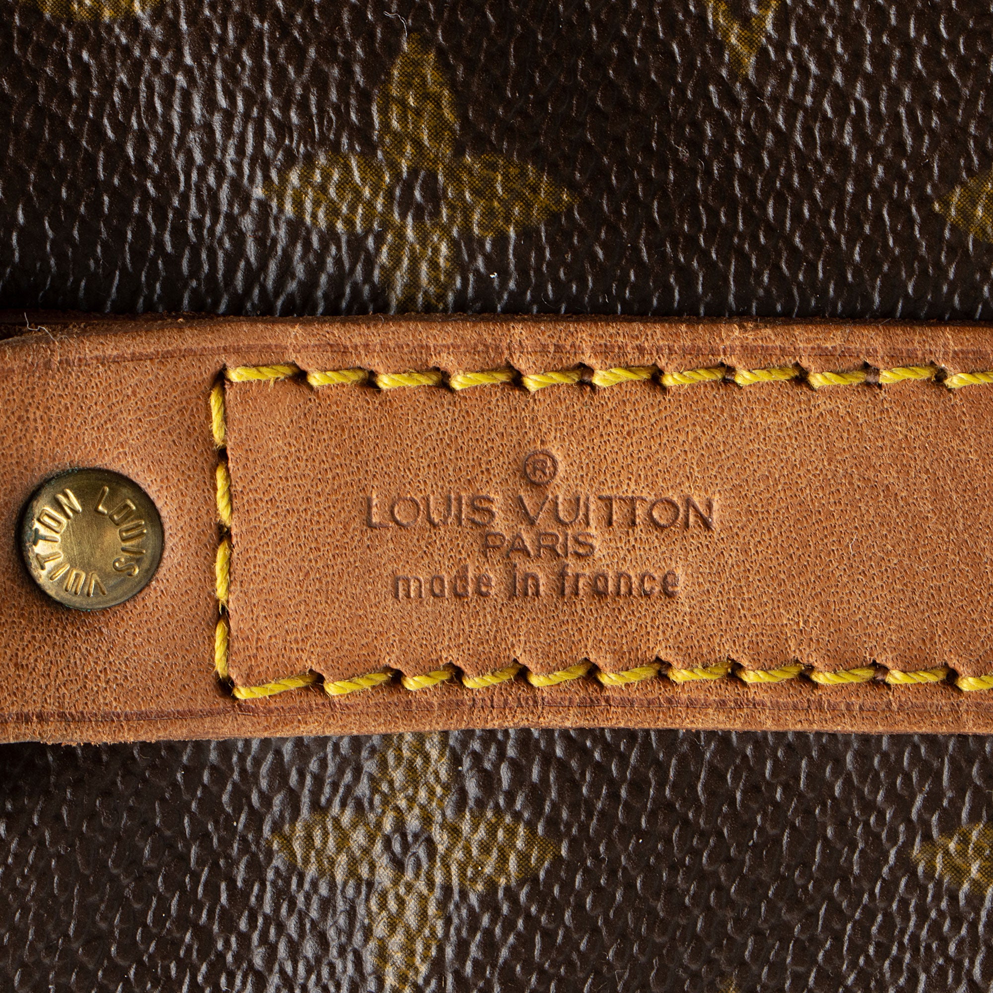 Louis Vuitton Vintage Monogram Canvas Keepall Bandouliere 50 Duffle