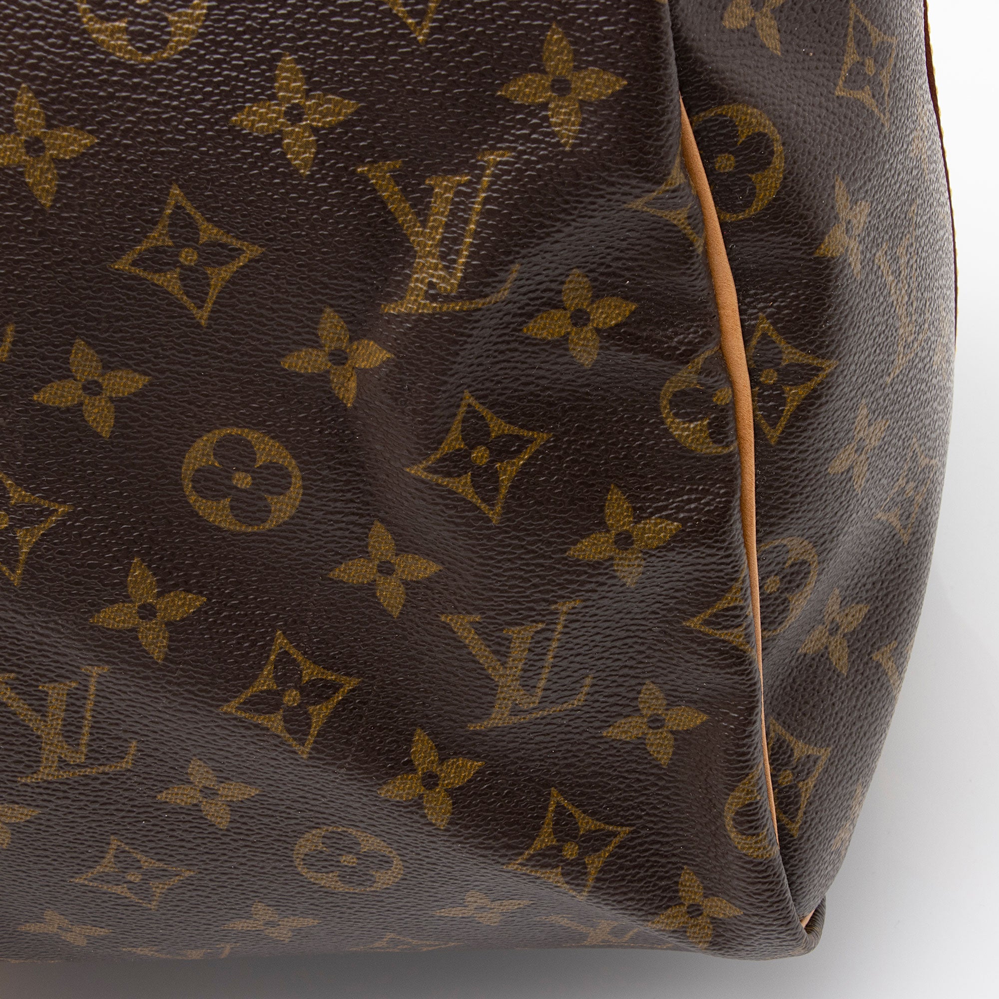 Louis Vuitton Vintage Monogram Canvas Keepall Bandouliere 55 Duffle Bag (SHF-PQTyV5)