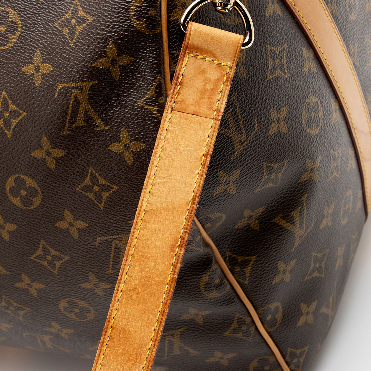 Louis Vuitton Vintage Monogram Canvas Keepall Bandouliere 55 Duffle