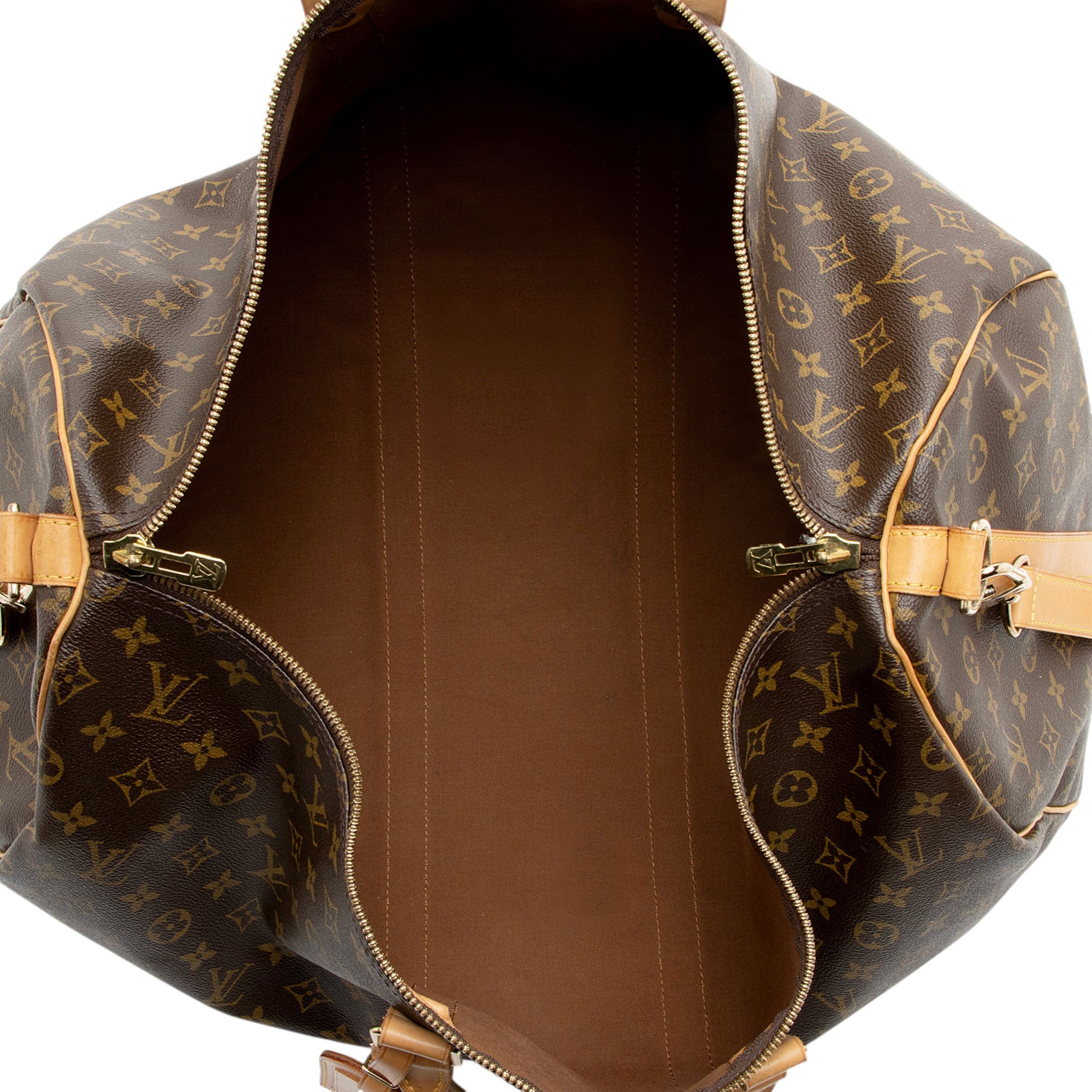 Louis Vuitton Vintage Monogram Canvas Keepall Bandouliere 55 Duffle