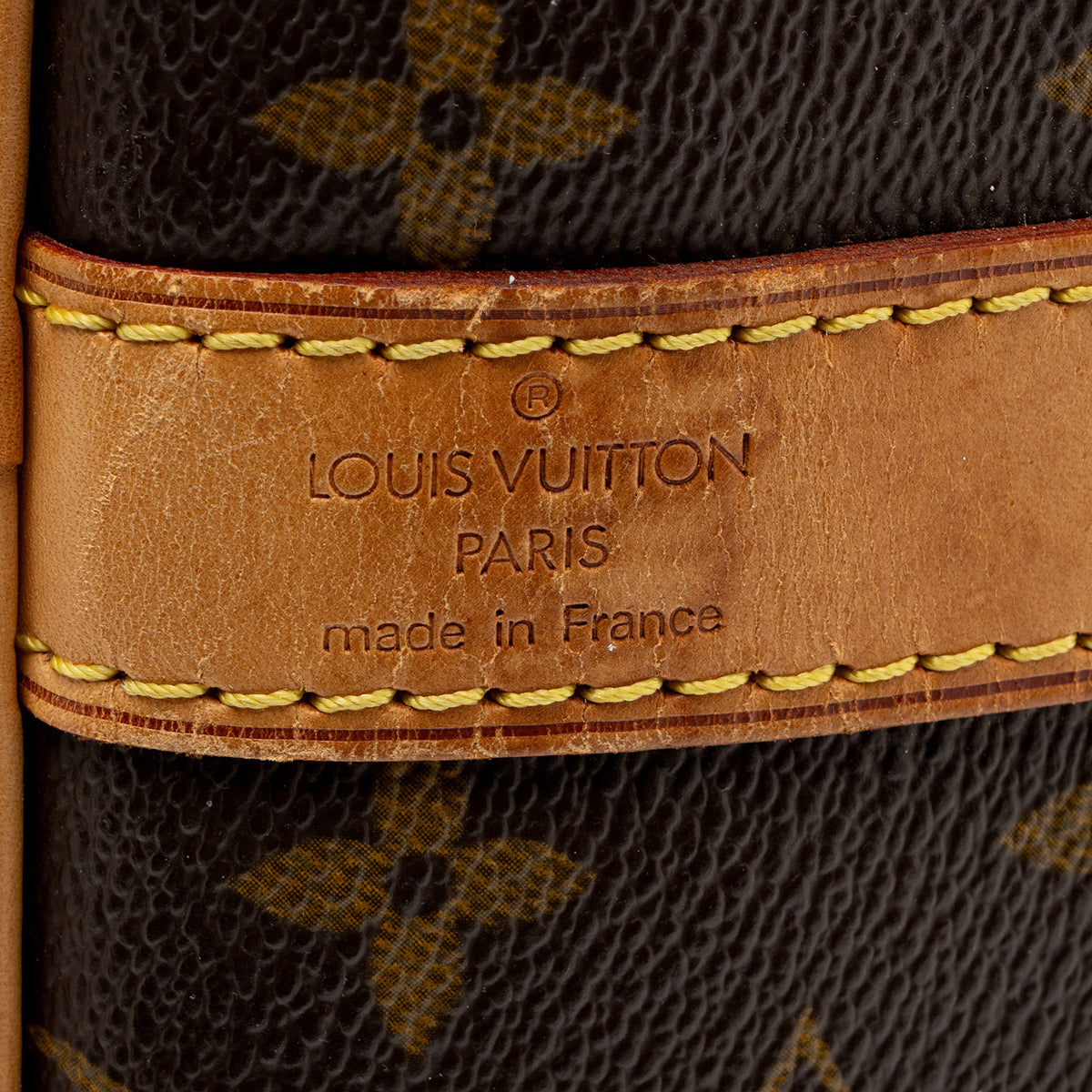 Louis Vuitton Vintage Monogram Canvas Keepall Bandouliere 55 Duffle