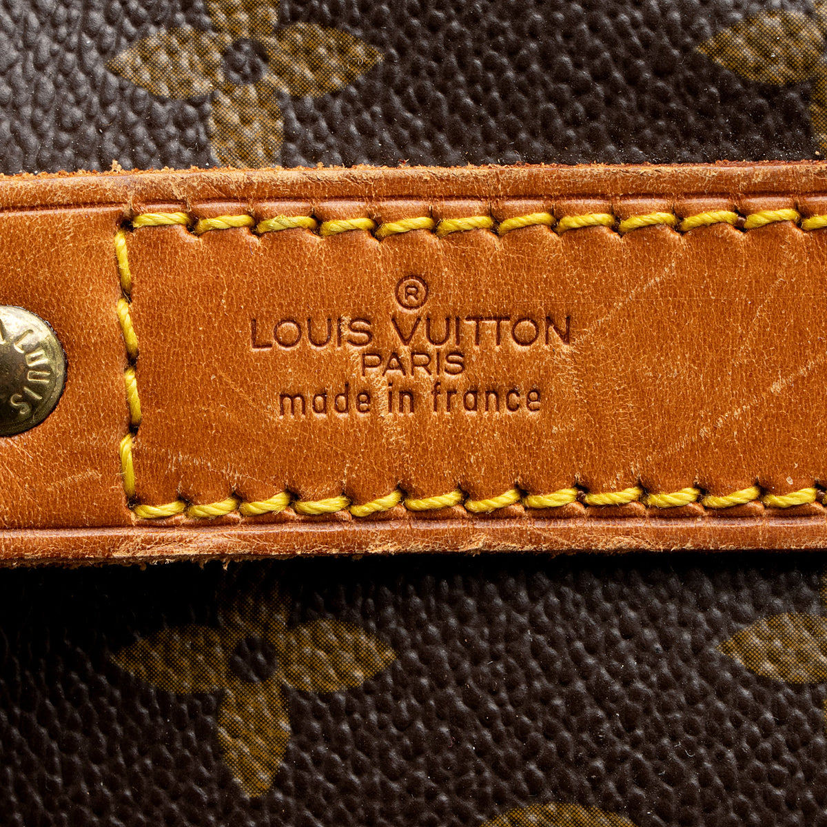 Louis Vuitton Vintage Monogram Canvas Keepall Bandouliere 55 Duffle