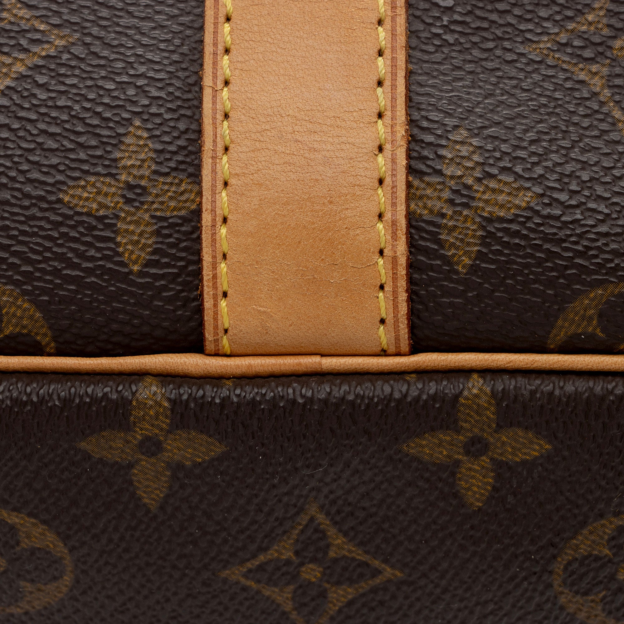 Louis Vuitton Vintage Monogram Canvas Keepall Bandouliere 60 Duffle Bag (SHF-1obcrO)