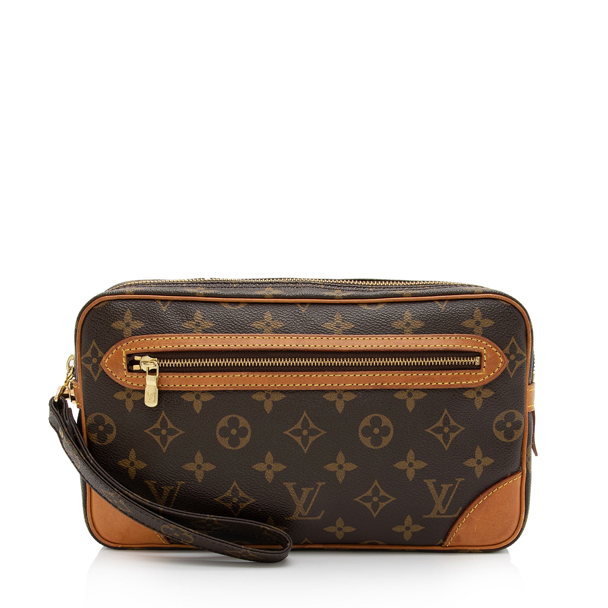 Louis Vuitton Vintage Monogram Canvas Marly Dragonne GM Clutch (SHF-5U