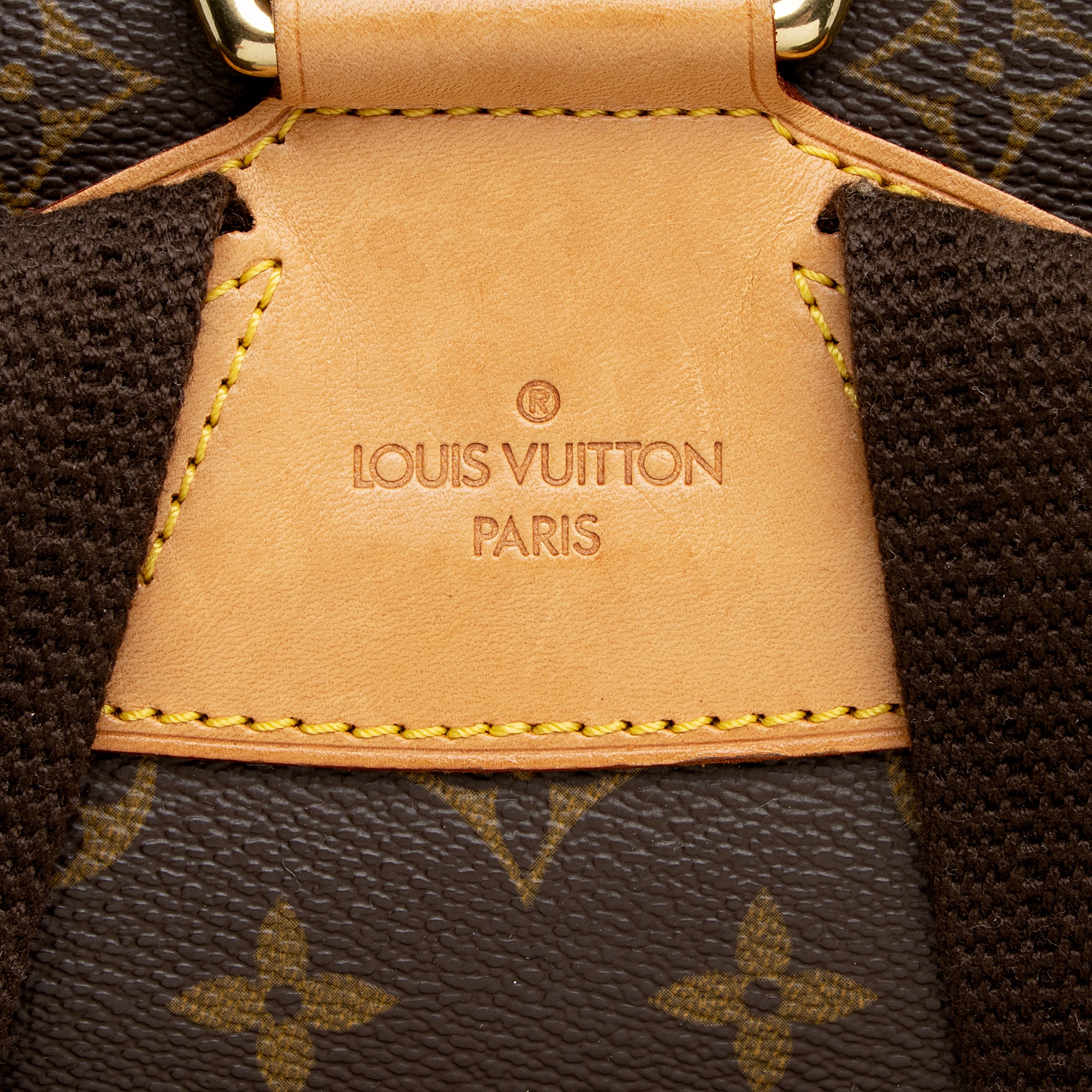 Louis Vuitton Vintage Monogram Canvas Montsouris GM Backpack (SHF-8bZl8J)