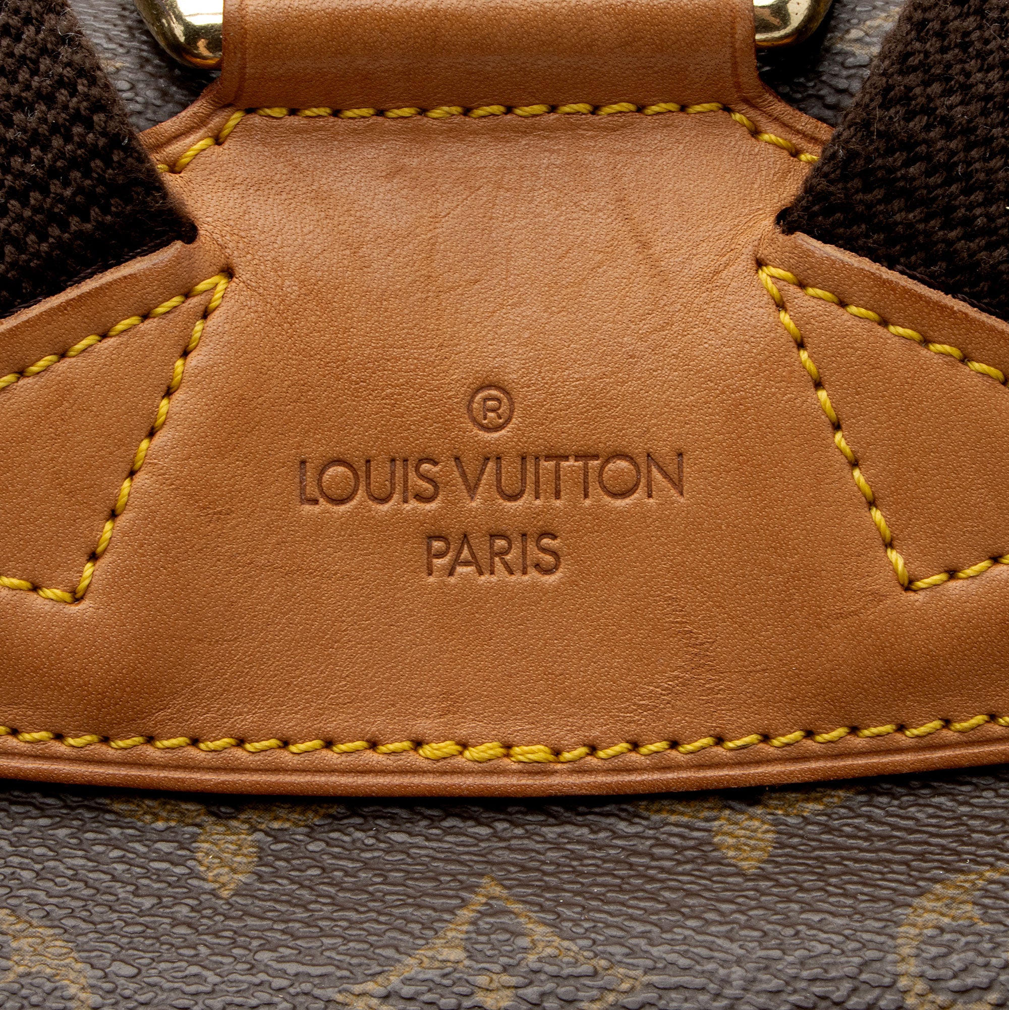 Louis Vuitton Vintage Monogram Canvas Montsouris GM Backpack (SHF-6AyAzn)