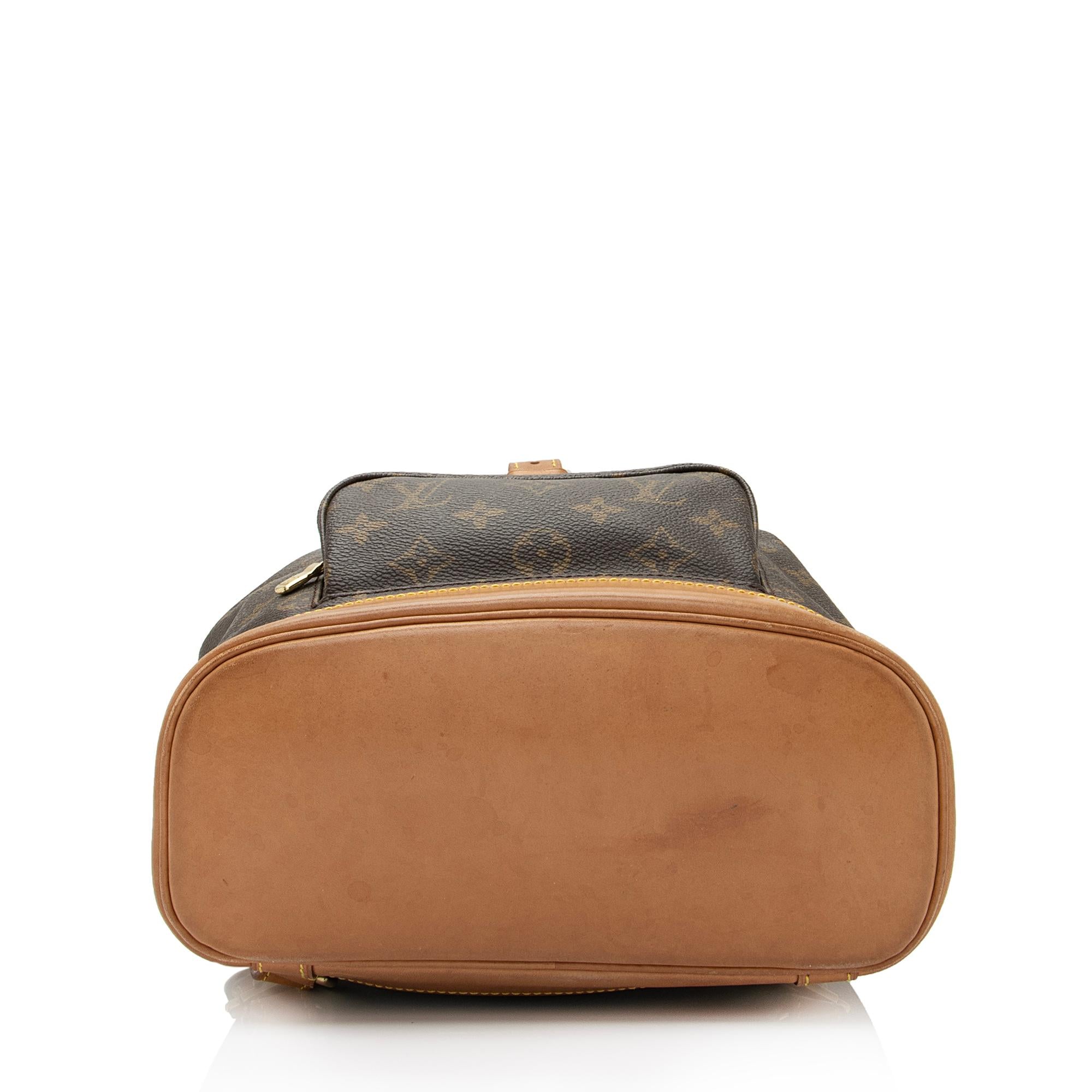 Louis Vuitton Vintage Monogram Canvas Montsouris MM Backpack (SHF-EUGvQe)
