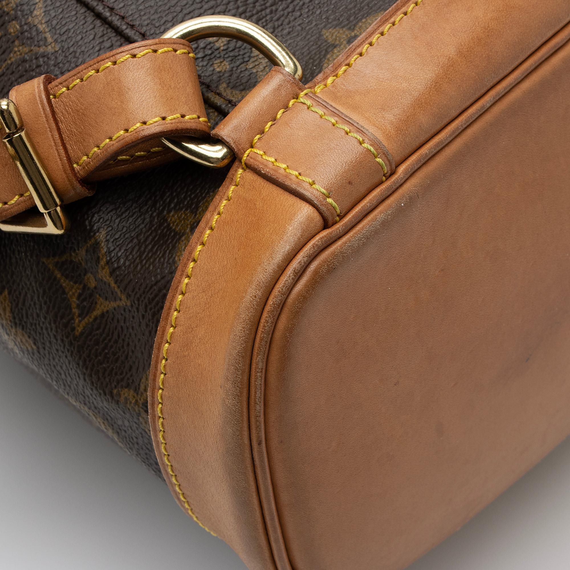 Louis Vuitton Vintage Monogram Canvas Montsouris MM Backpack (SHF-EUGvQe)