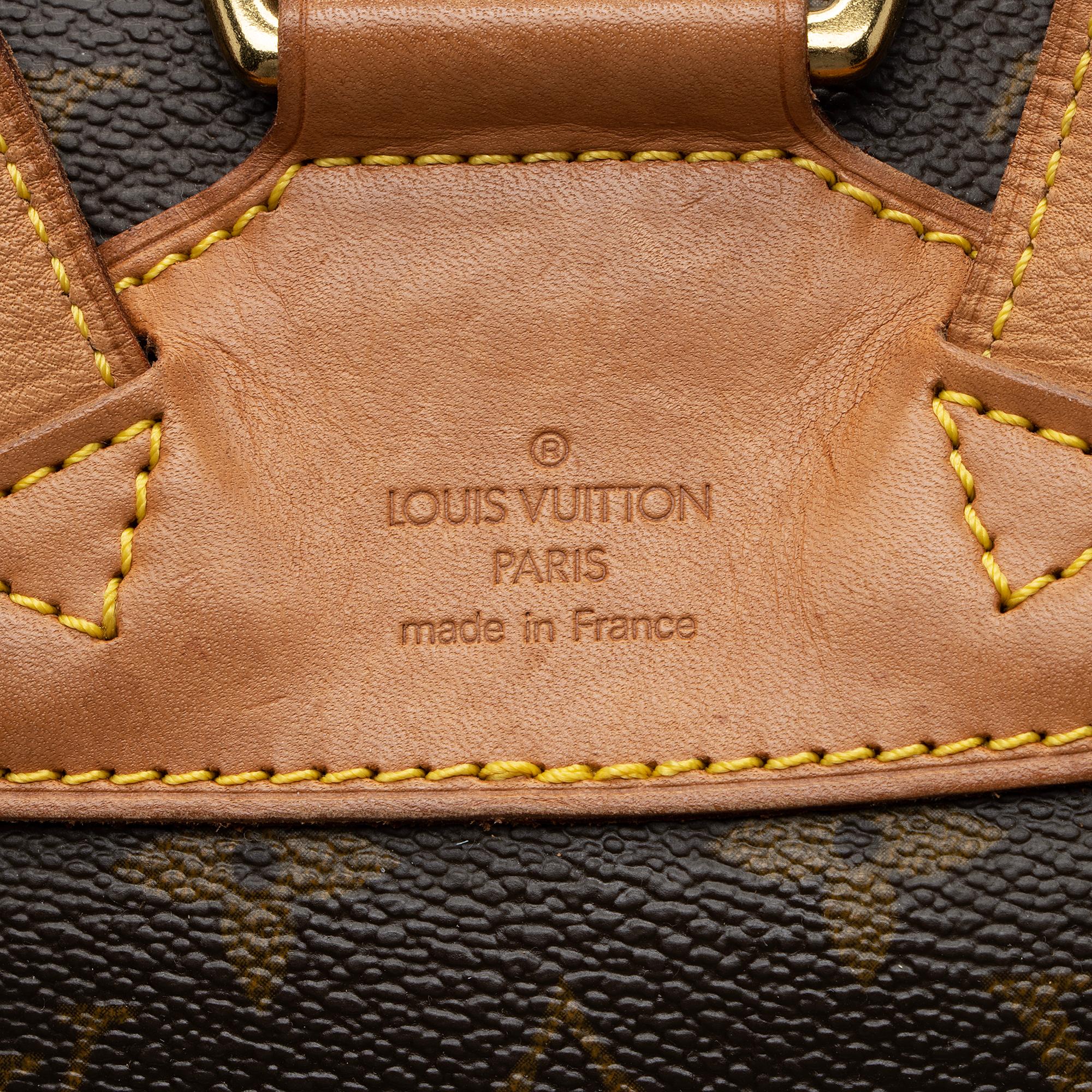 Louis Vuitton Vintage Monogram Canvas Montsouris MM Backpack (SHF-EUGvQe)