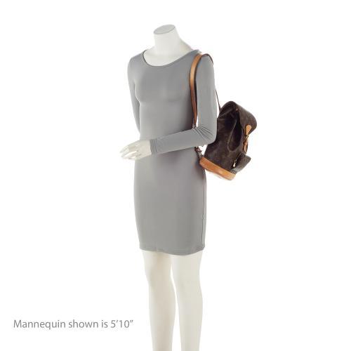 Louis Vuitton Vintage Monogram Canvas Montsouris MM Backpack (SHF-EUGvQe)